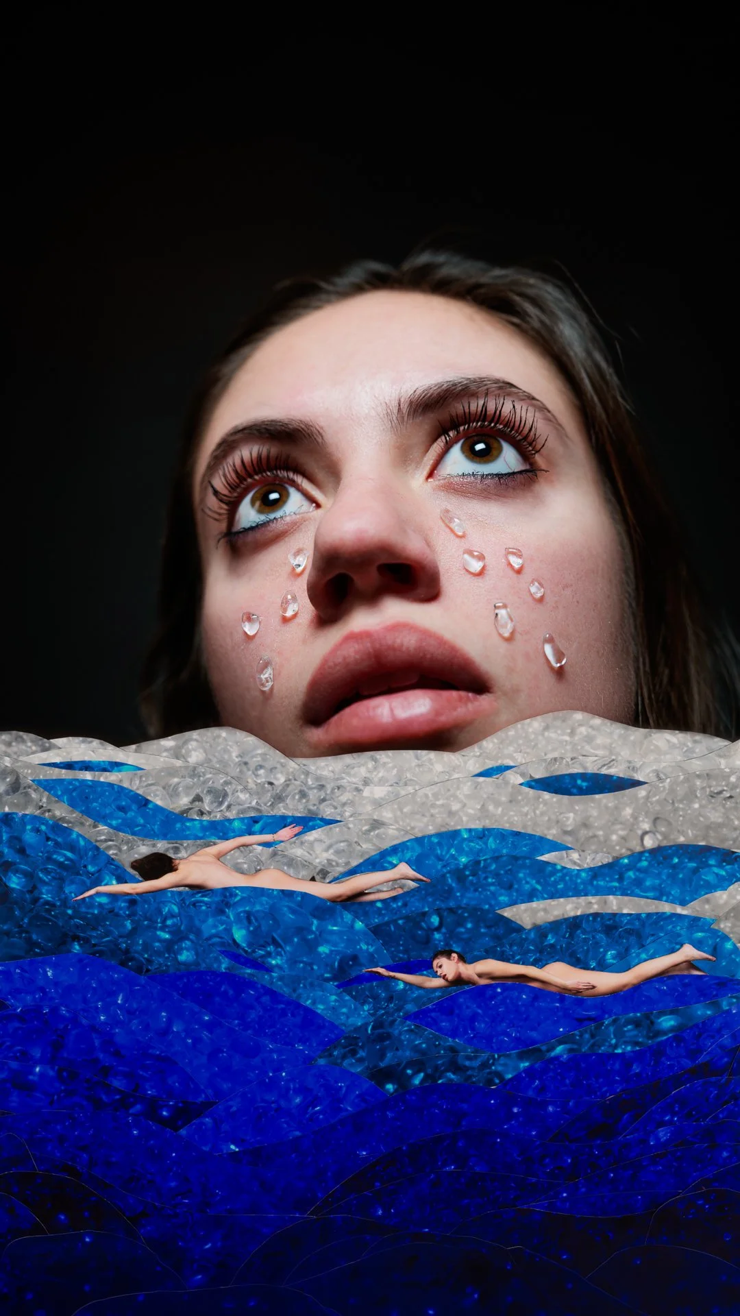 Self-portrait (sea of glass tears)