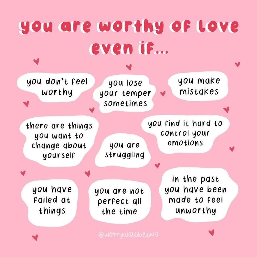 💗You are worthy of love, even if&hellip;