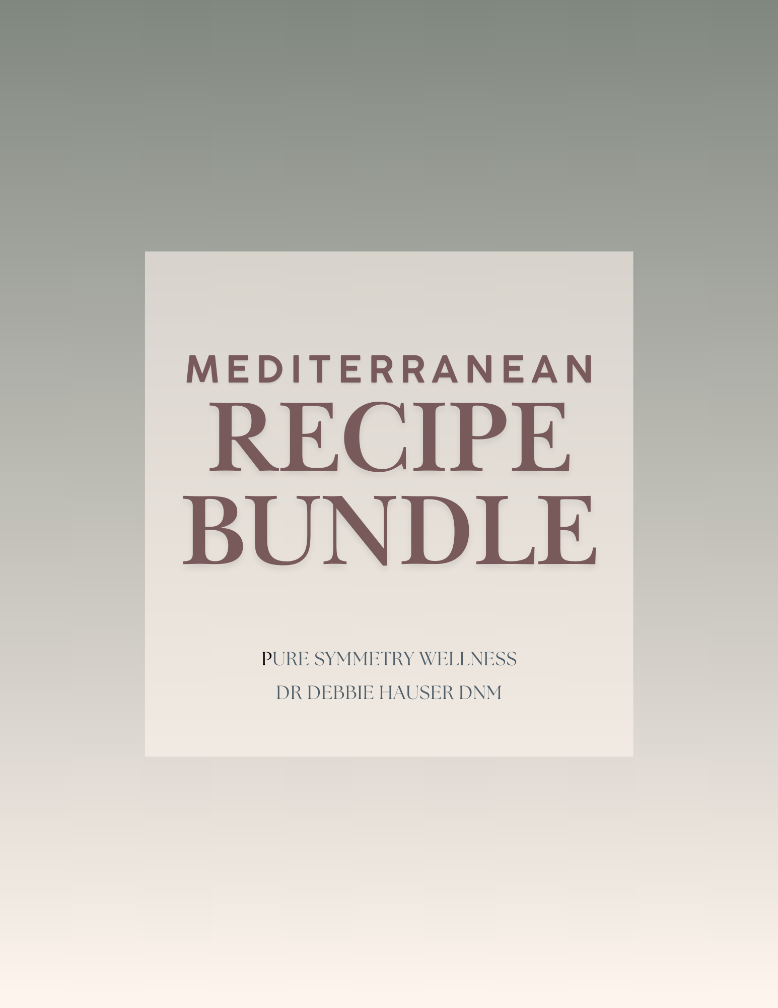 Mediterranean Recipe Bundle