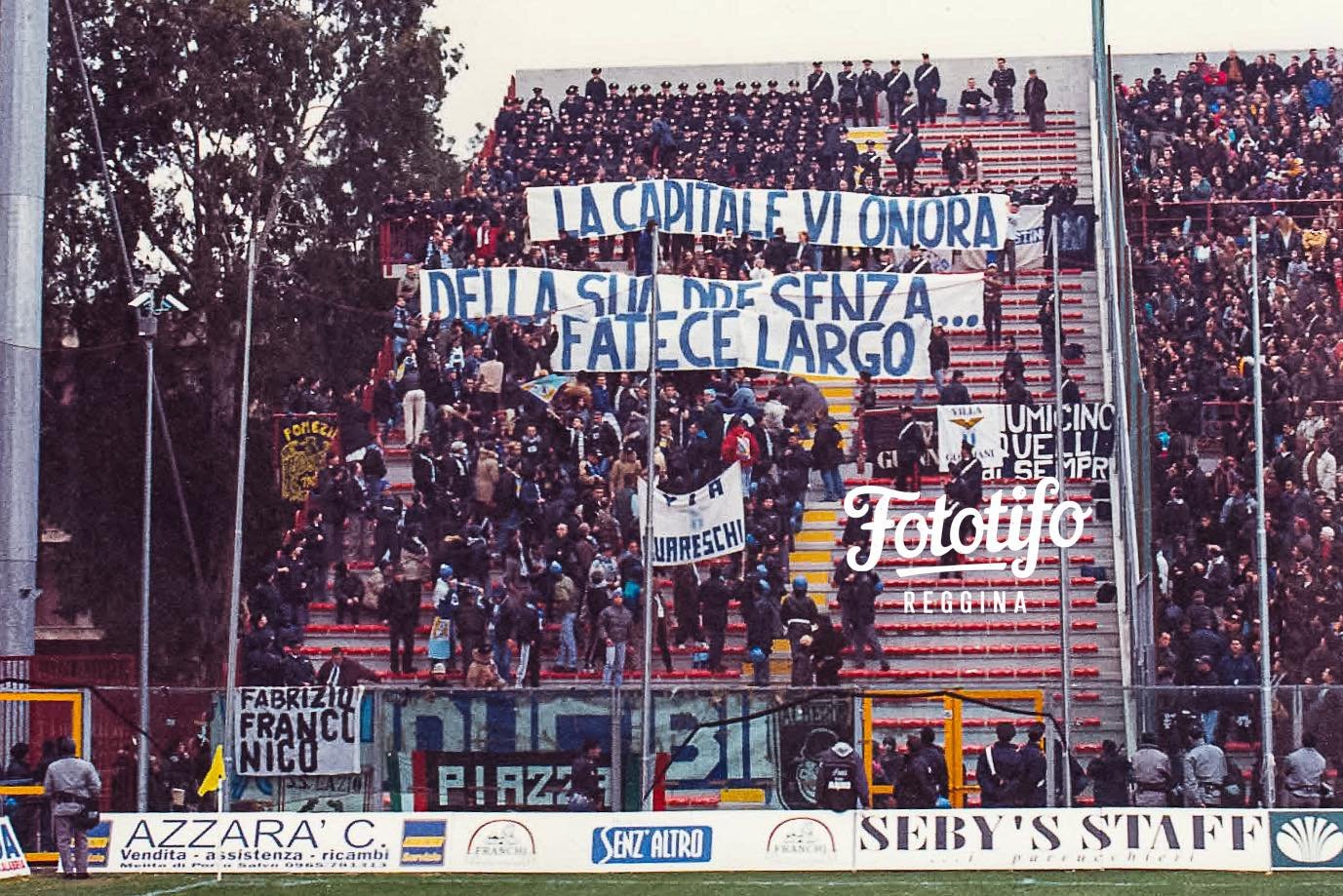 16 Gennaio 2000, Reggina-LAZIO 1999/00
17&ordf; Giornata serie A #FototifoReggina
