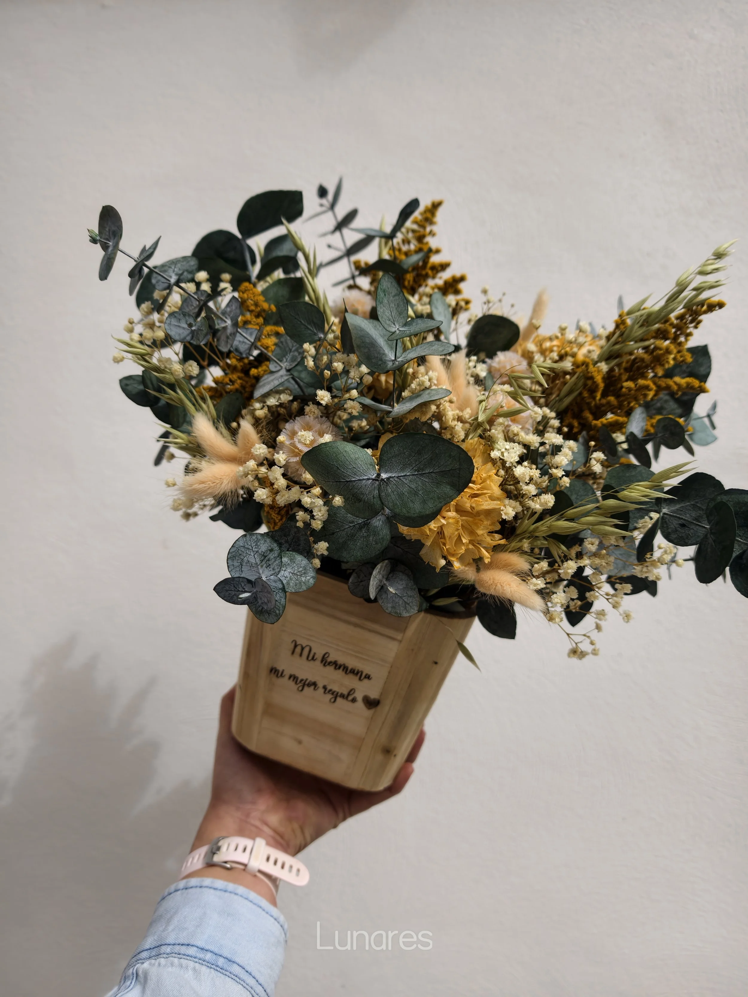 Scabioso con mensaje