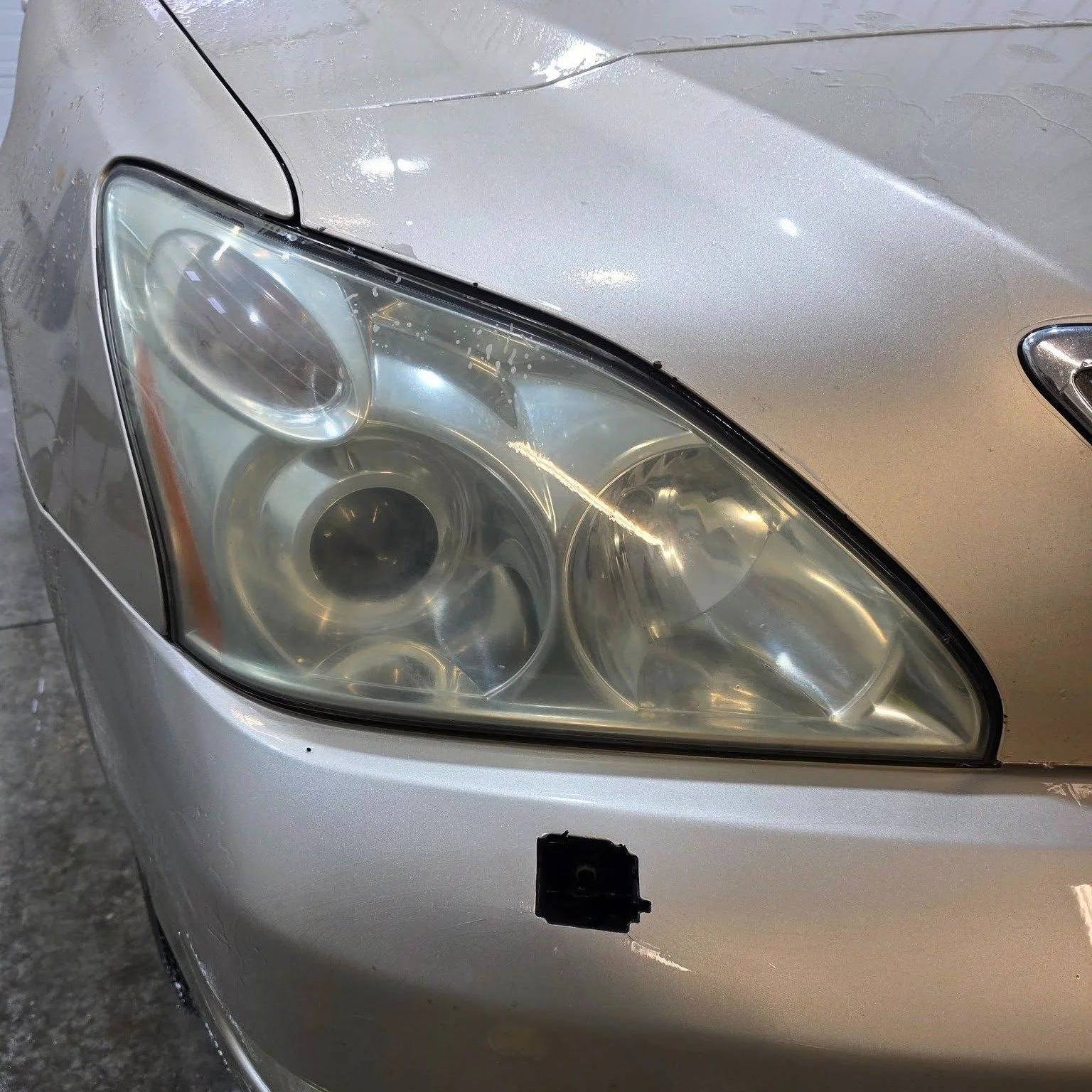 Yellowed headlights aren't just ugly &mdash; they're dangerous.

Oxidation reduces light output significantly, meaning you see less at night and other drivers see less of you. It also makes your vehicle look ten years older than it actually is.

Rest
