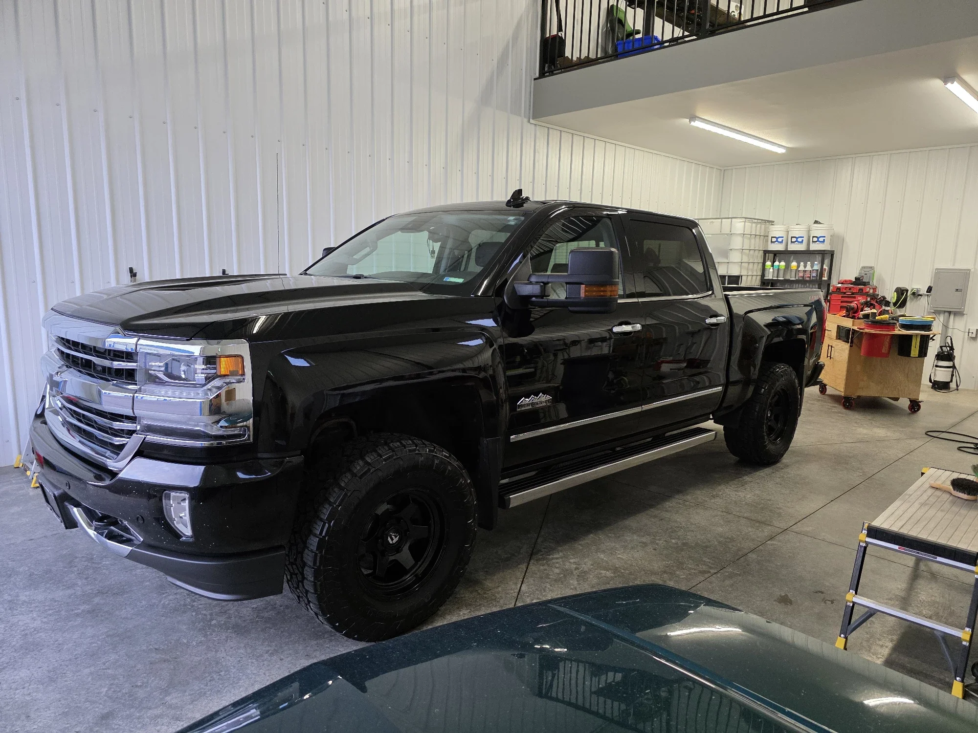 Ceramic Coating 2018 Chevrolet Silverado High Country Primitive Notions Red Deer