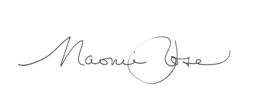 Handwritten signature reading 'Maureen Jones'.