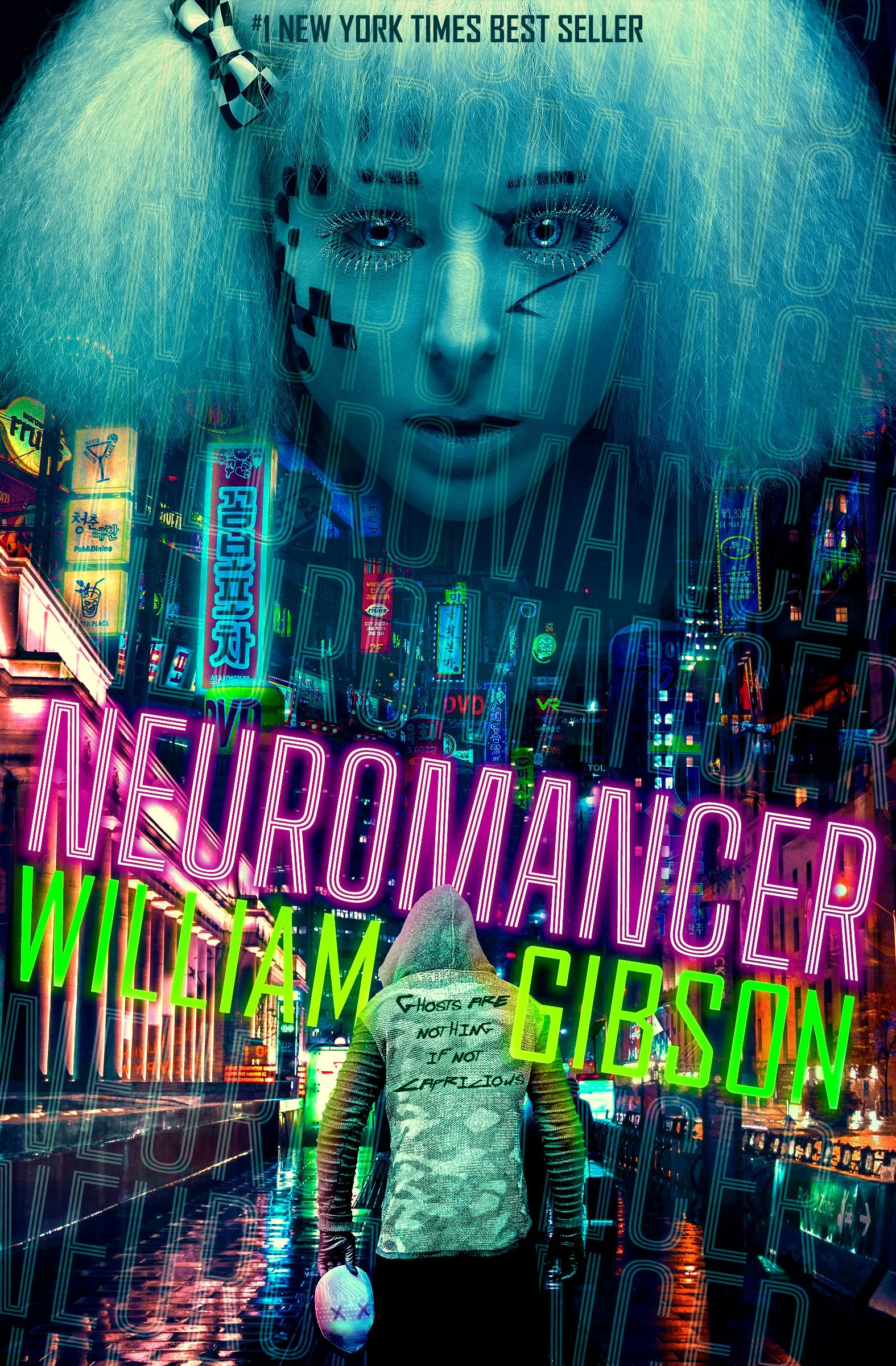 Adobe Photoshop: Book cover re-design.