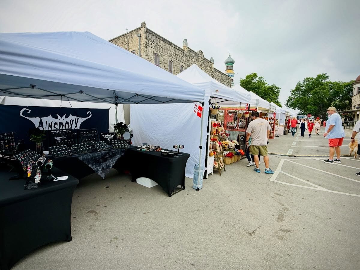 Day 3 at the Red Poppy Festival!! We&rsquo;re open til 5pm!!! Lots to do and see, and a great line up of live music! Stop by and see us!! #redpoppy2026