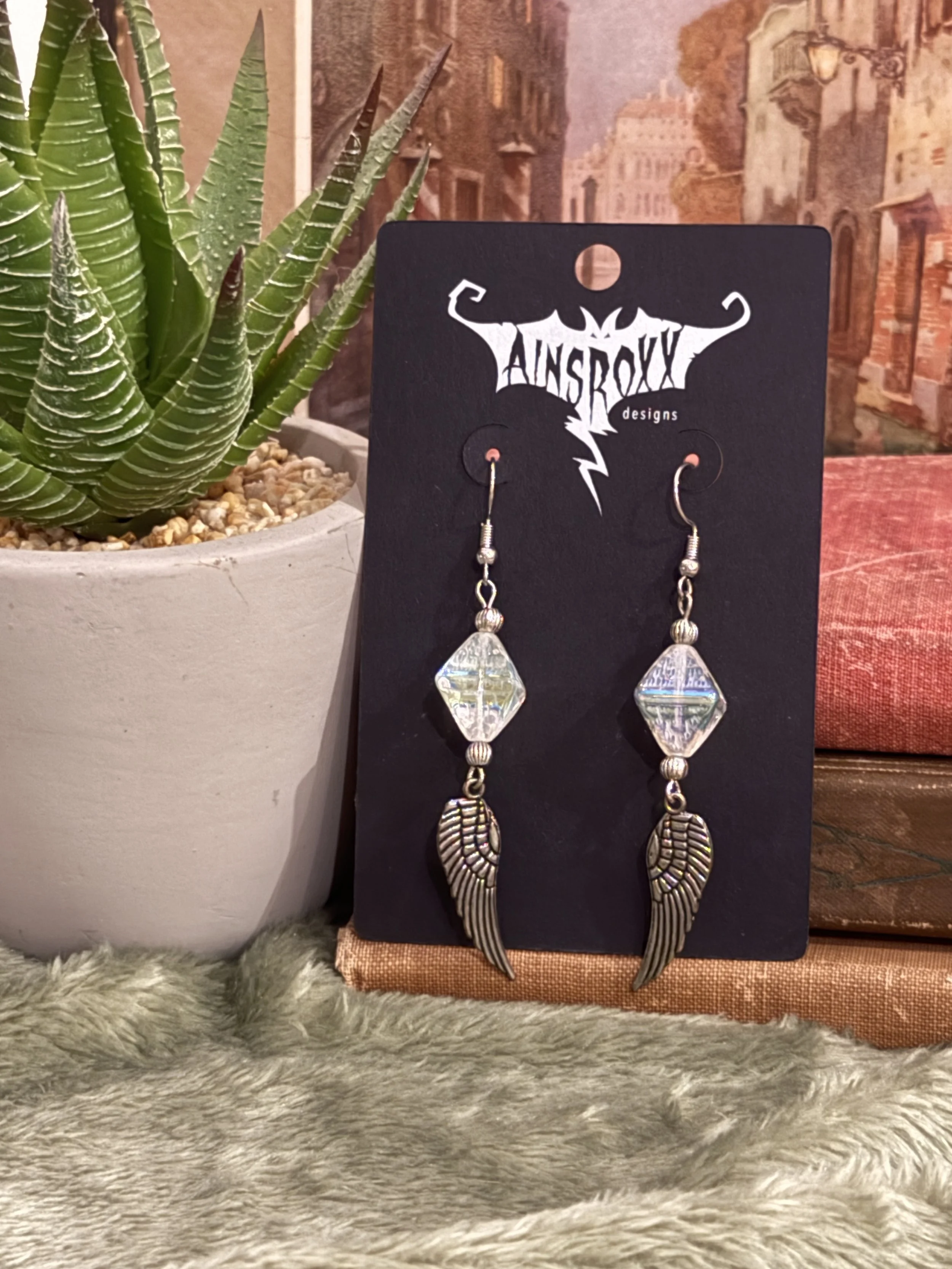 Silver Crystal Wings