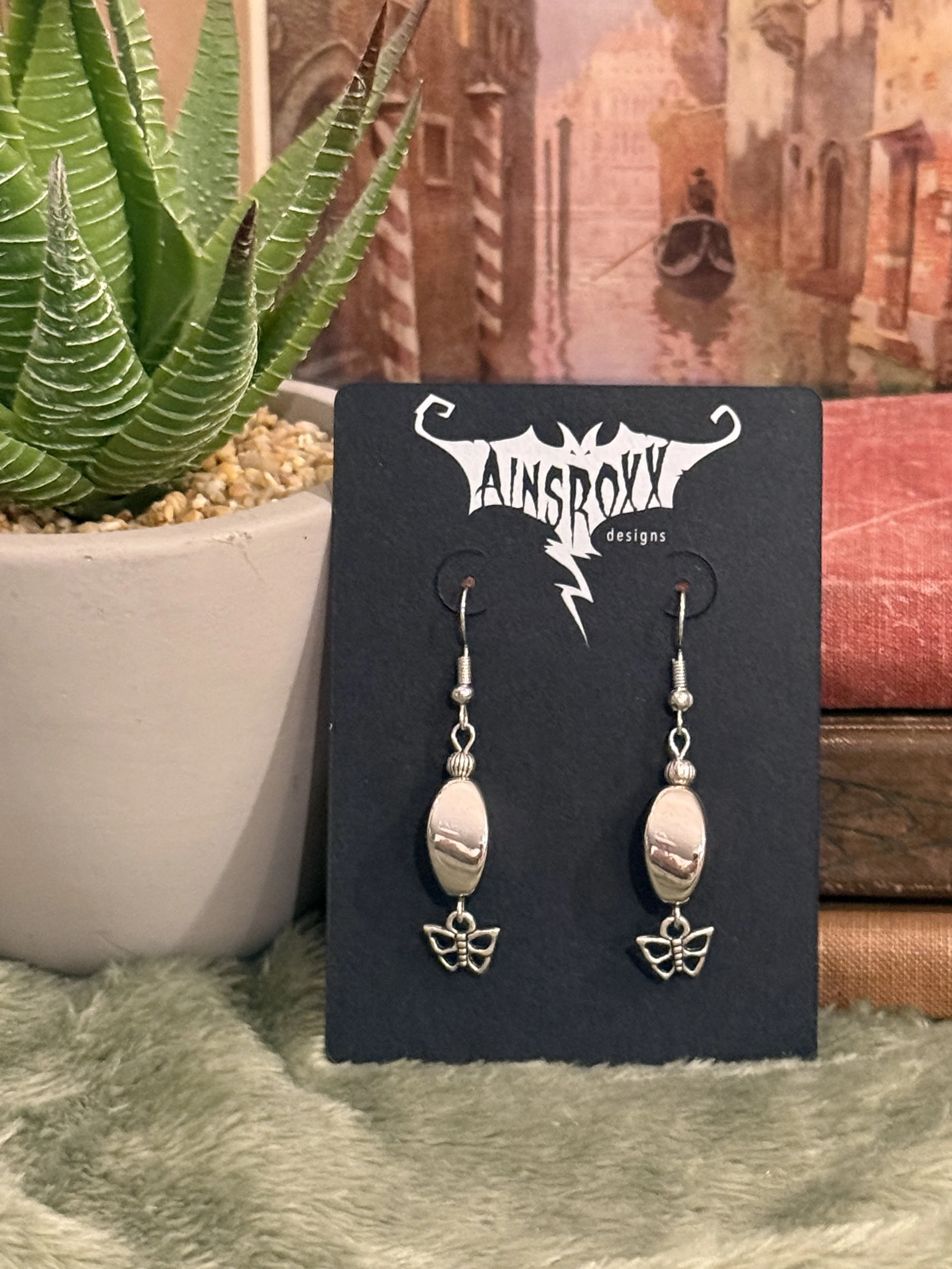 Silver Bead Butterflies