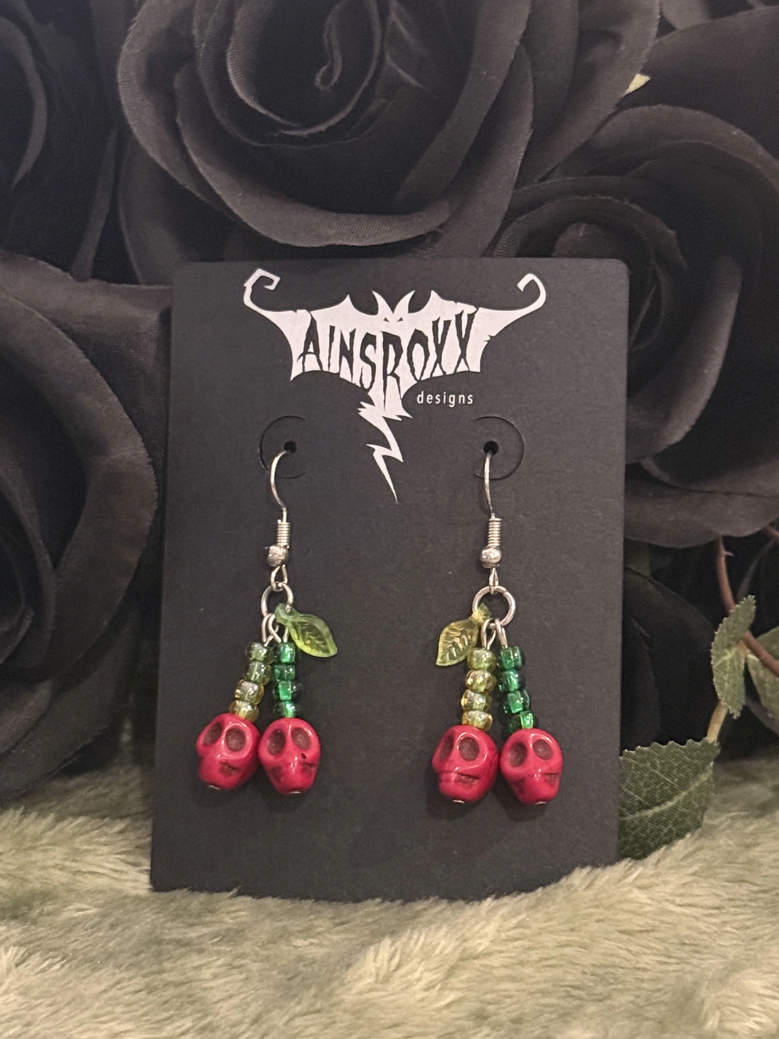Red Cherry Skulls