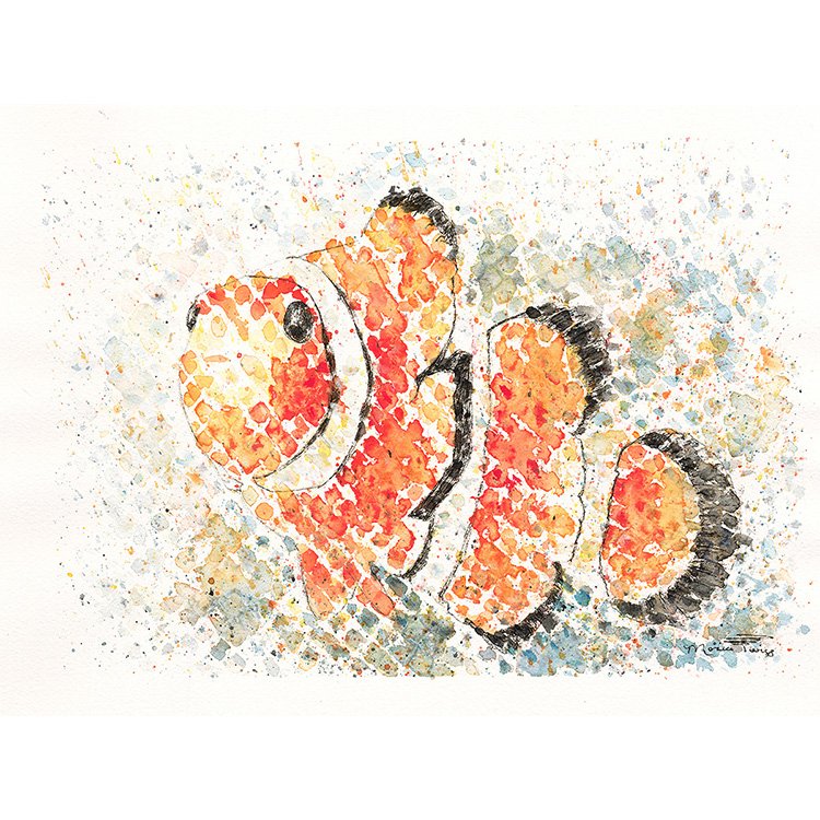 WEB SeaSide - Clown Fish Abstract - WC.jpg