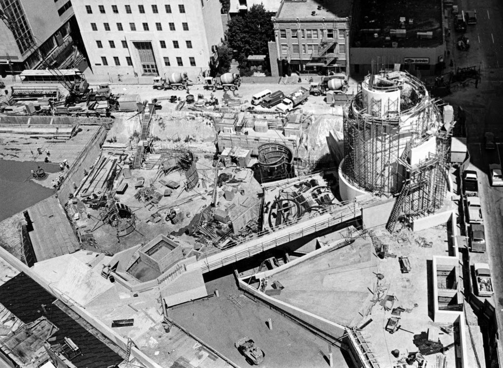  In 1973, construction begins on Thanks-Giving Square, transforming a vision of gratitude and unity into a physical space in the heart of downtown Dallas. 