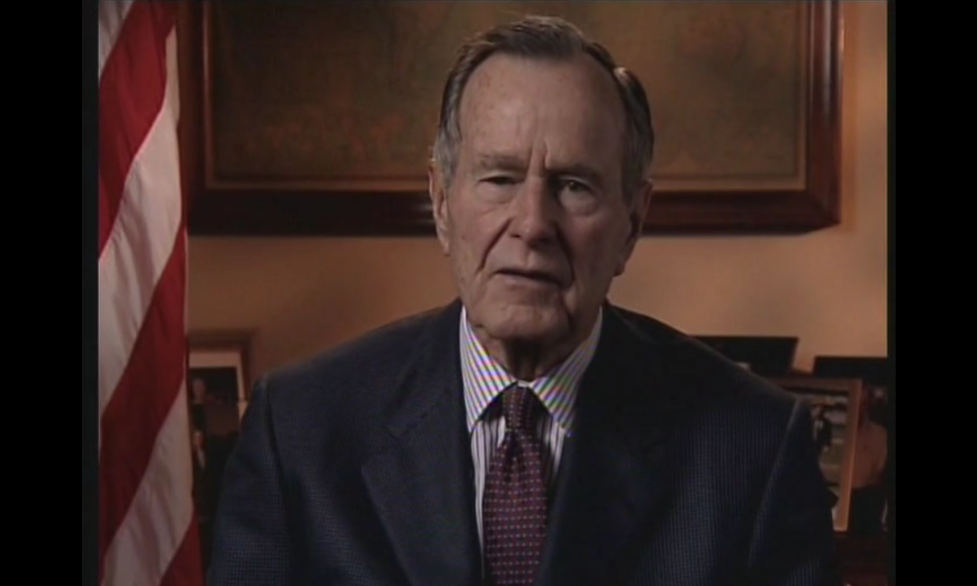  In 1991, President George H. W. Bush dedicates the Wall of Presidential Thanksgivings at Thanks-Giving Square, honoring a long-standing tradition of gratitude expressed by U.S. presidents. 
