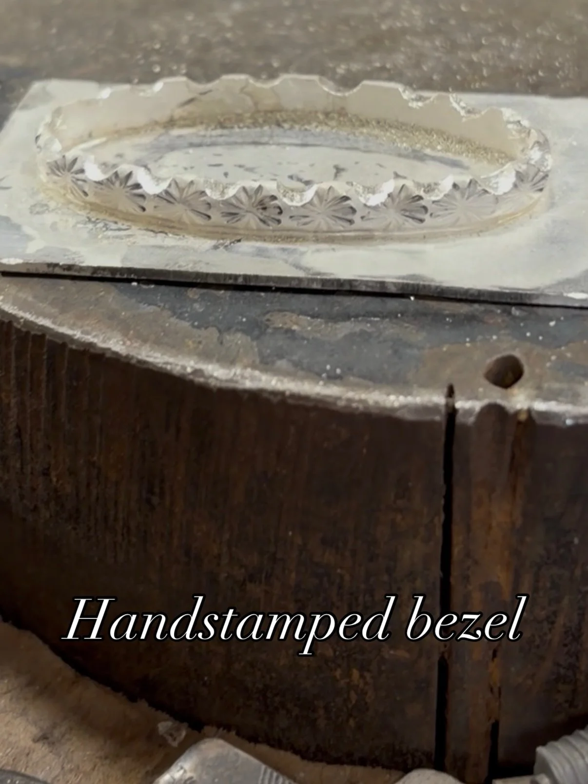 Vintage 1920&rsquo;s Yuma State Penitentiary stamps, a beautiful turquoise stone, and a design I had in my head for days. So happy Ms. Diane now owns her.

📍203 York Ave. Weatherford, Tx. 
🗓️Tuesday-Saturday 
⏰9-5