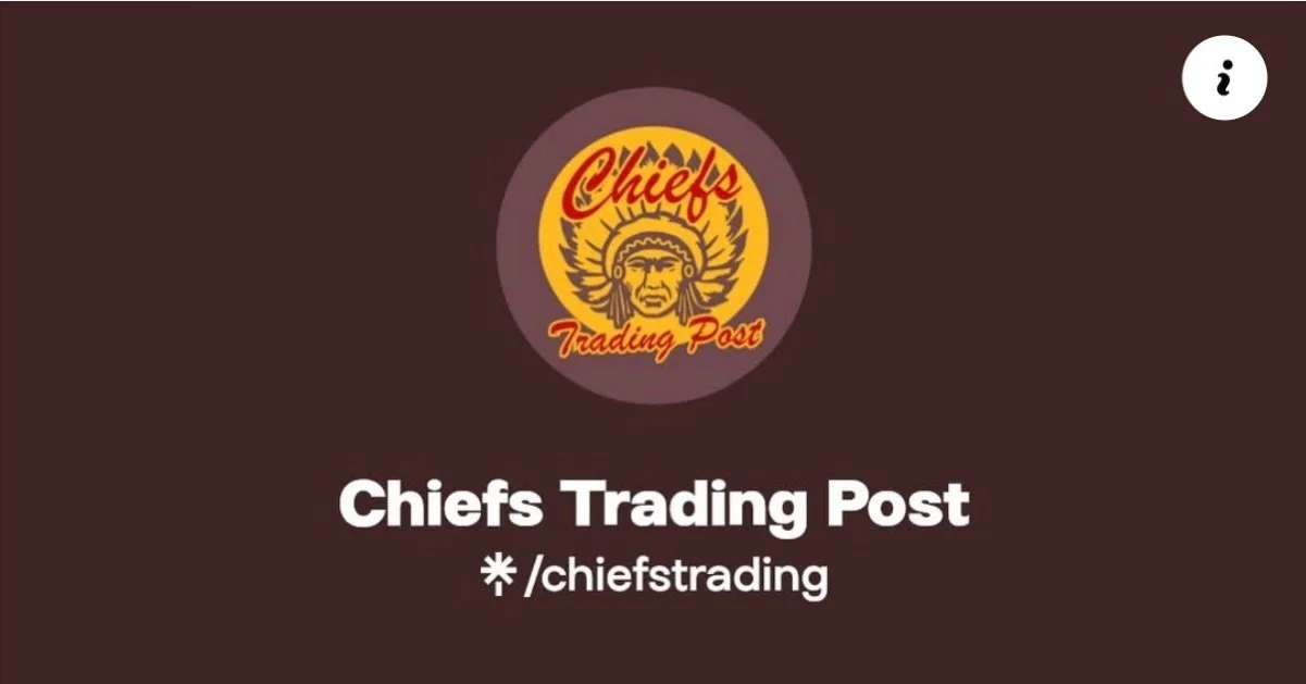 Stay connected with Chiefs Trading Post 💛
From new arrivals to one-of-a-kind finds and behind-the-scenes craftsmanship&mdash;you don&rsquo;t want to miss it.

Follow us on all platforms using the link in our Linktree ⬇️

https://linktr.ee/chiefstrad
