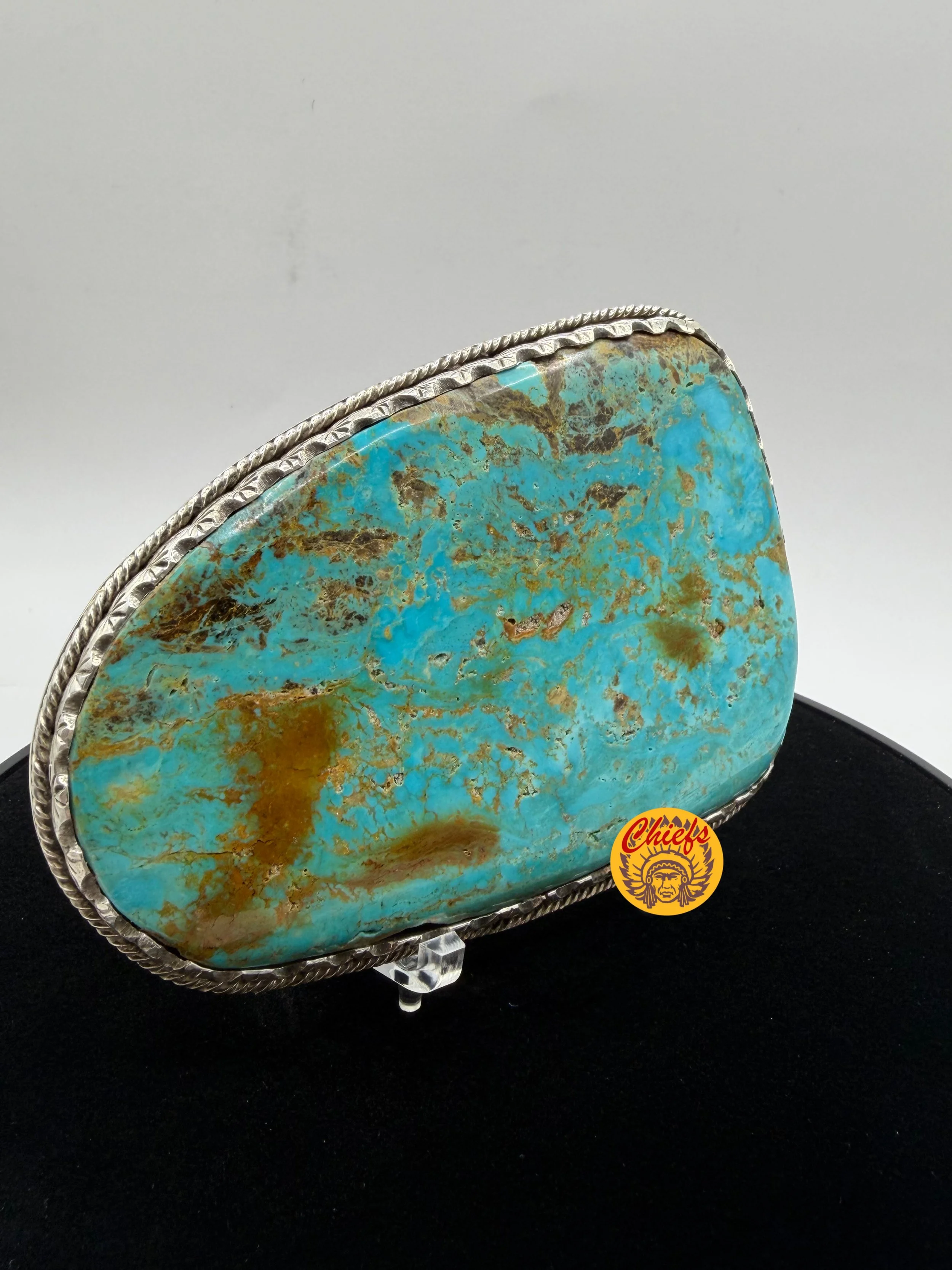 Kingman Turquoise Statement Buckle