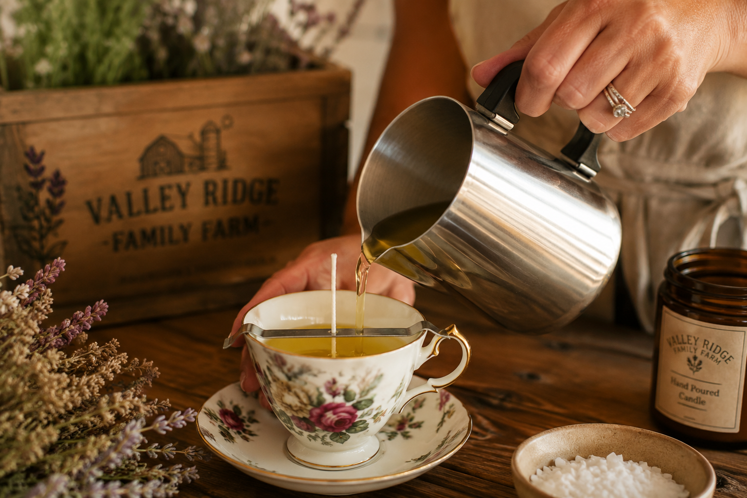 Afternoon Tea + Candle Making Experience