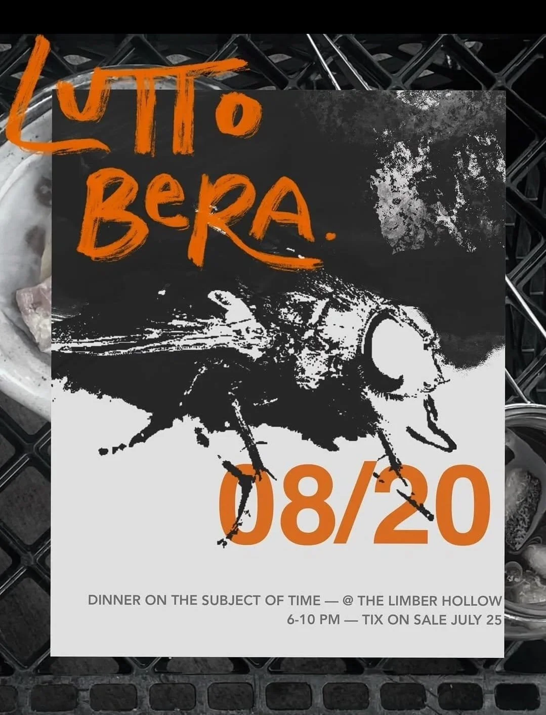Lutto Bera - Dinner on the subject of time