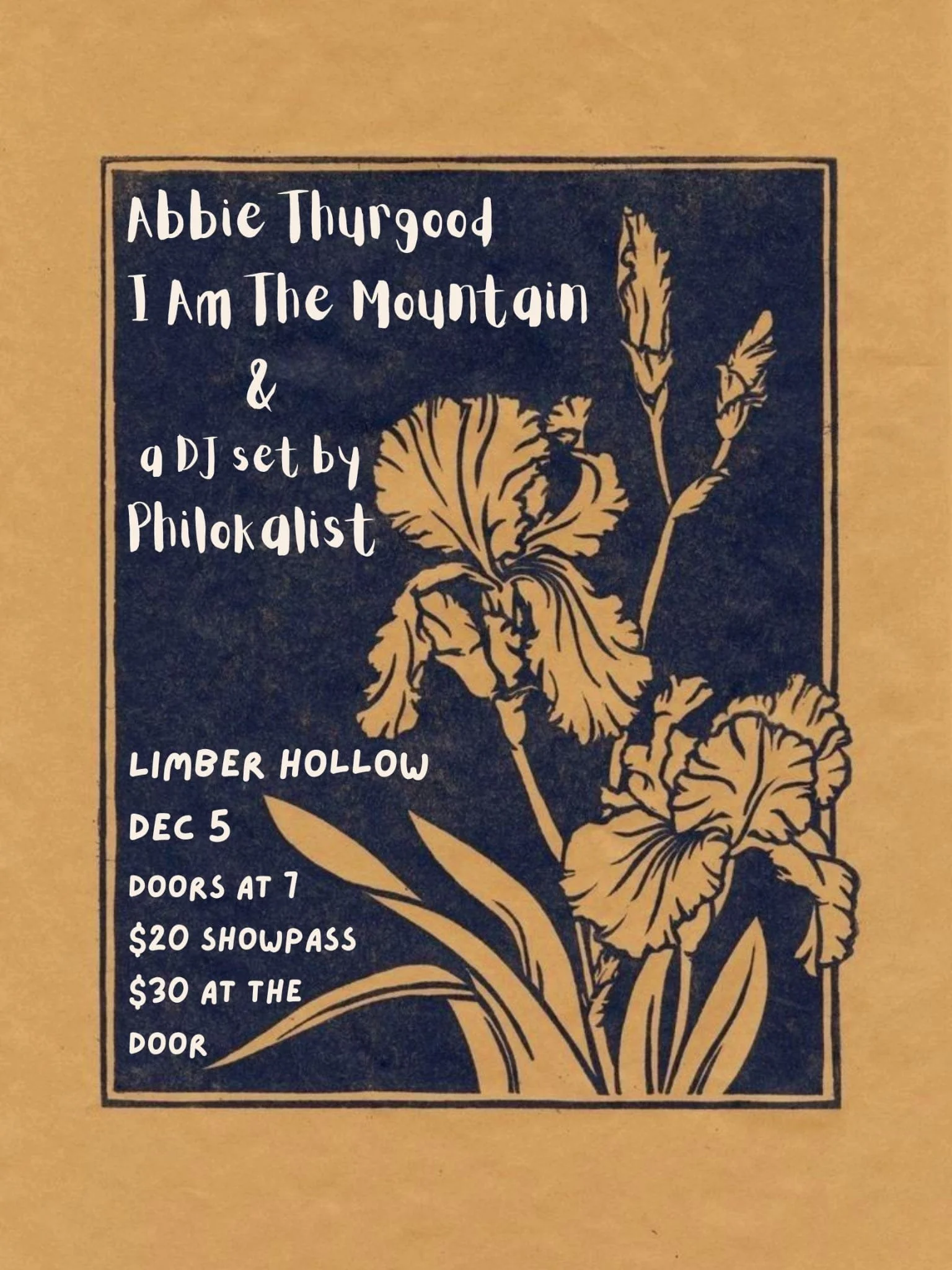 Abbie Thurgood, I Am The Mountain &amp; a DJ set by Philokalist