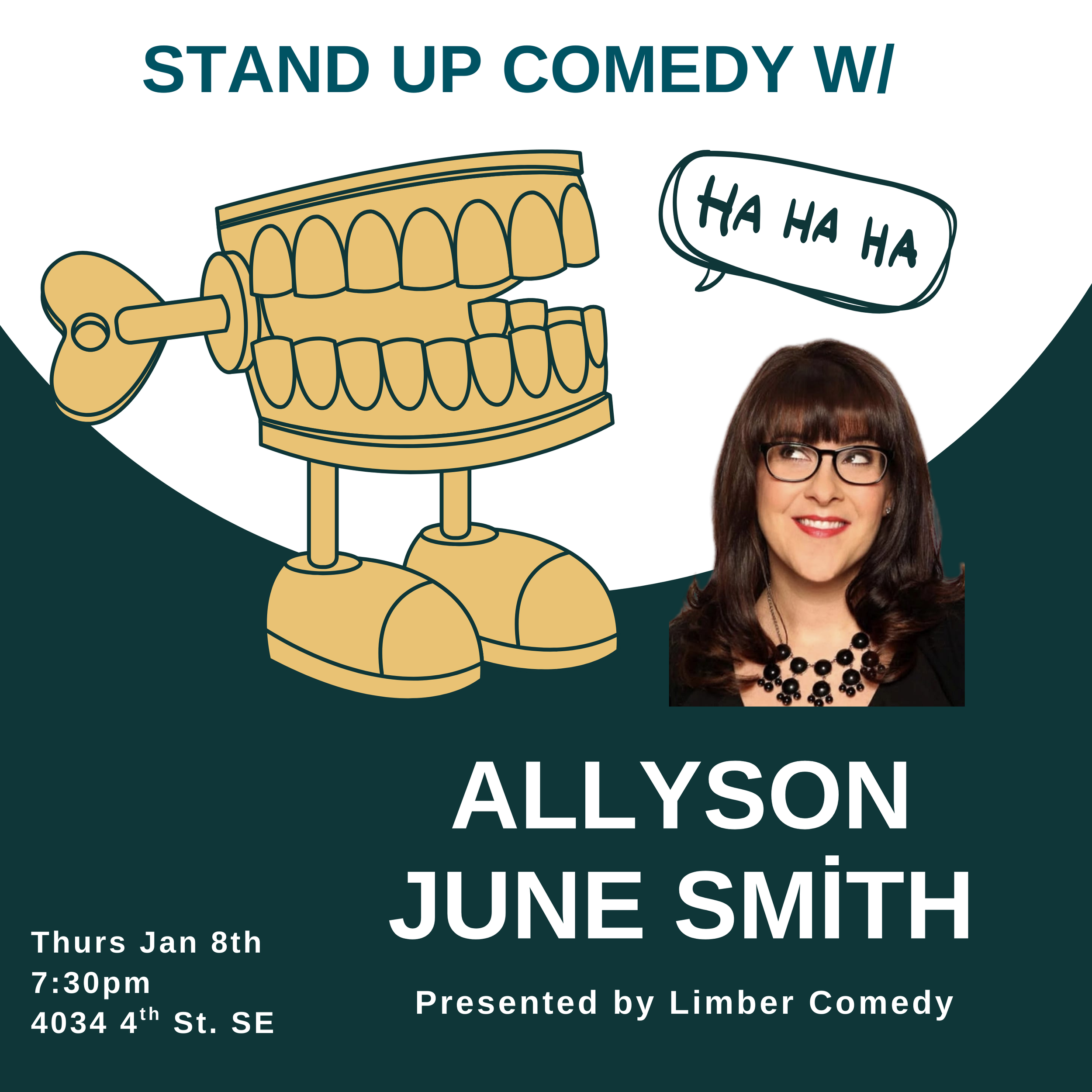 Stand Up Comedy w/ Allyson June Smith - presented by Limber Comedy