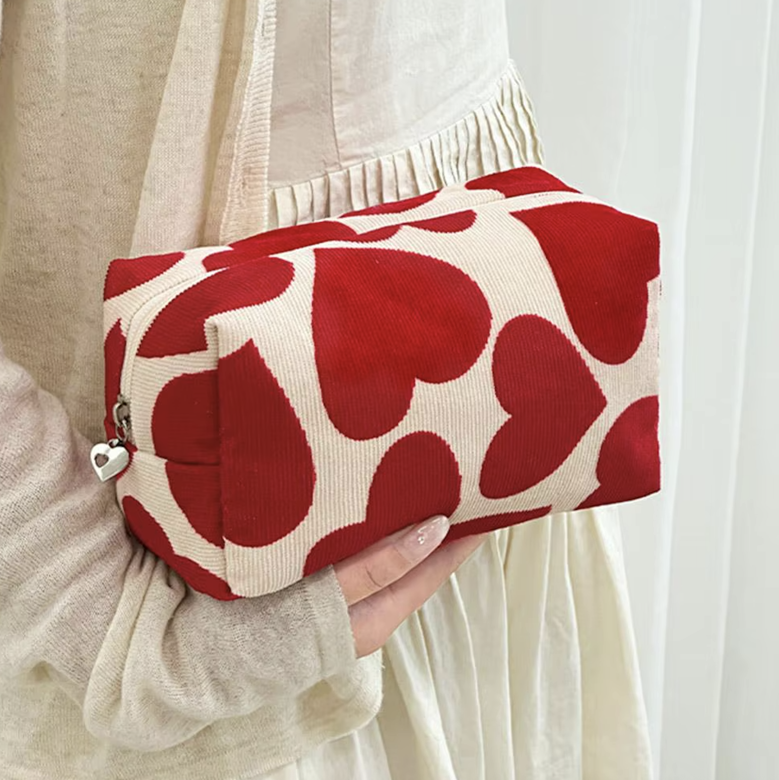 Heart Cosmetic Pouch