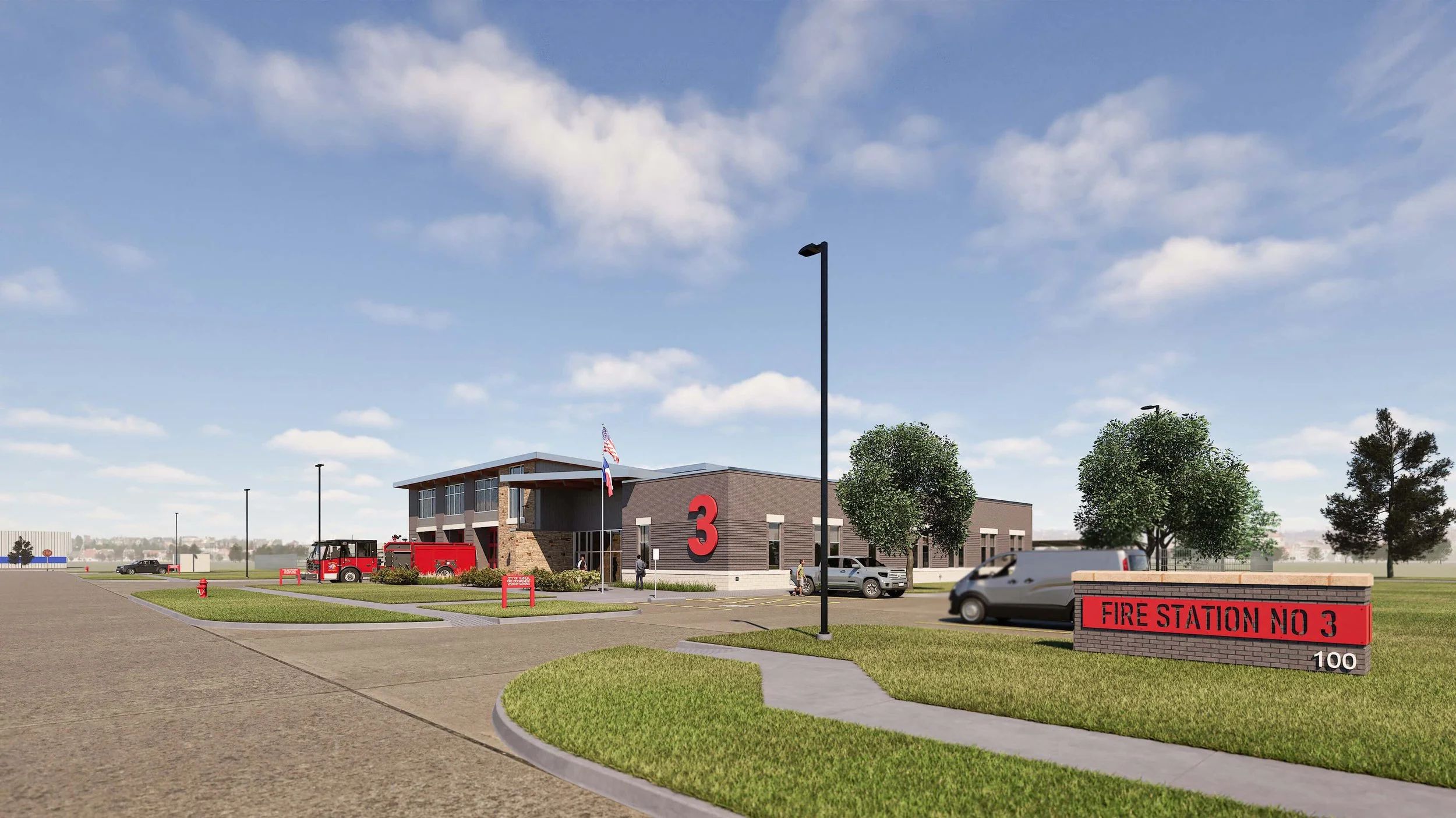 CITY OF TERRELL: | Fire Station No. 3