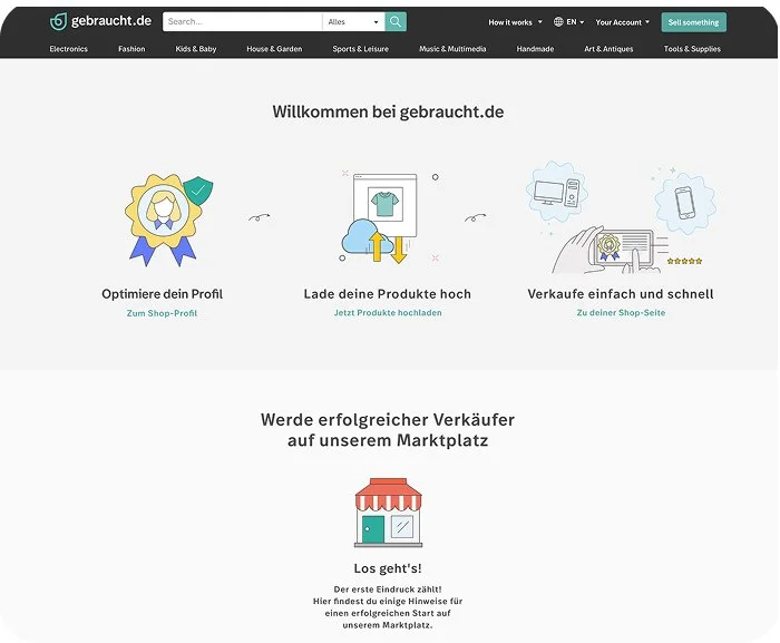 gebraucht.de website graphic