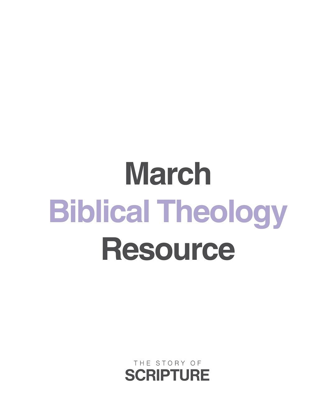 Here is a new biblical theology resource for the month of March! This month&rsquo;s resource is a book study by Elizabeth Woodson called, From Beginning to Forever: A Study of the Grand Narrative of Scripture. Available on Amazon, this study includes
