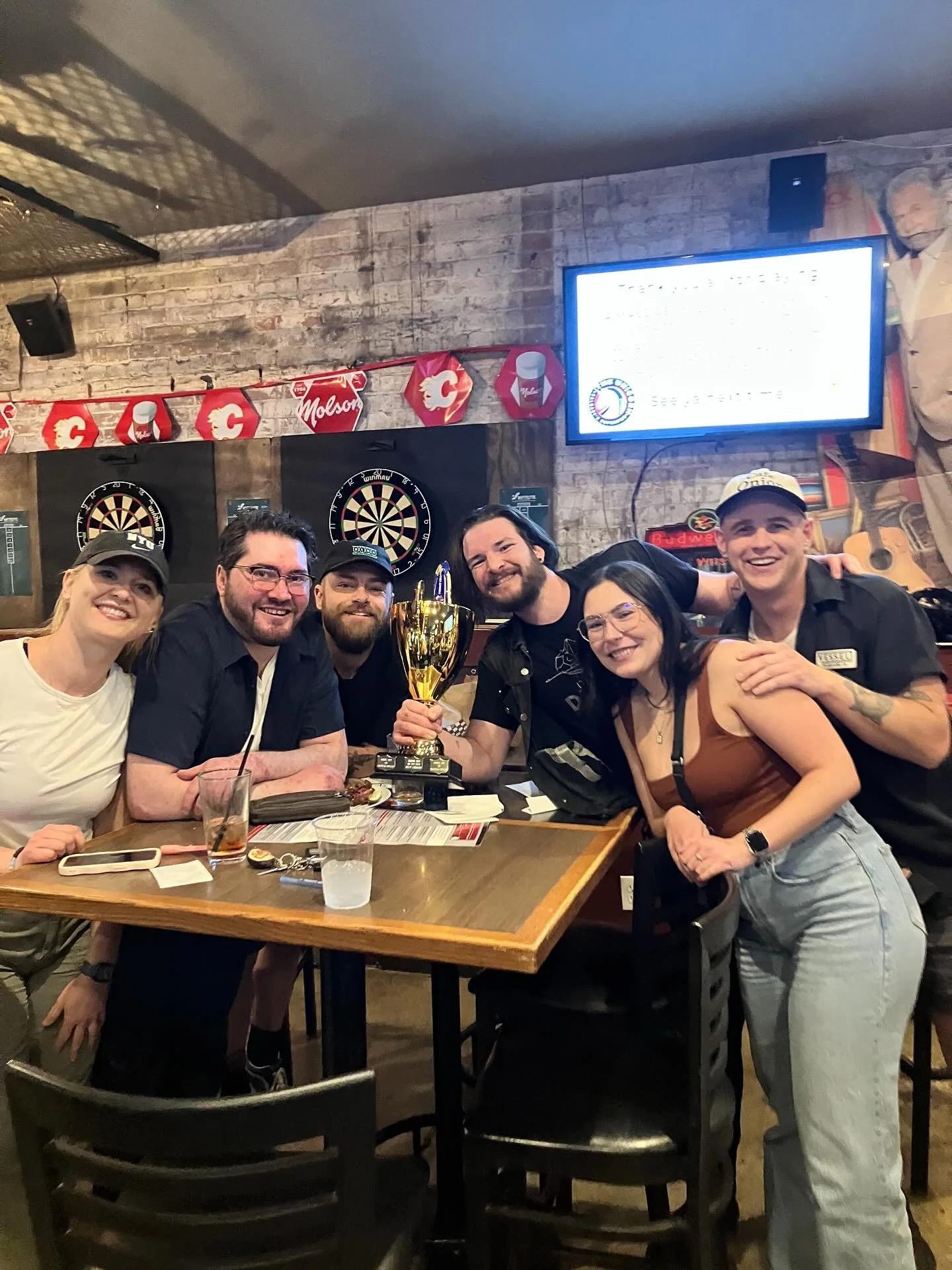 The Calgary Pub Trivia Champions League Winners are&hellip; THE ENTHUSIGASMS 🏆

This team has been around since nearly the beginning of Wiseguy Trivia 😊 It was a much deserved win over some extremely tough competition! 

The questions used in this 