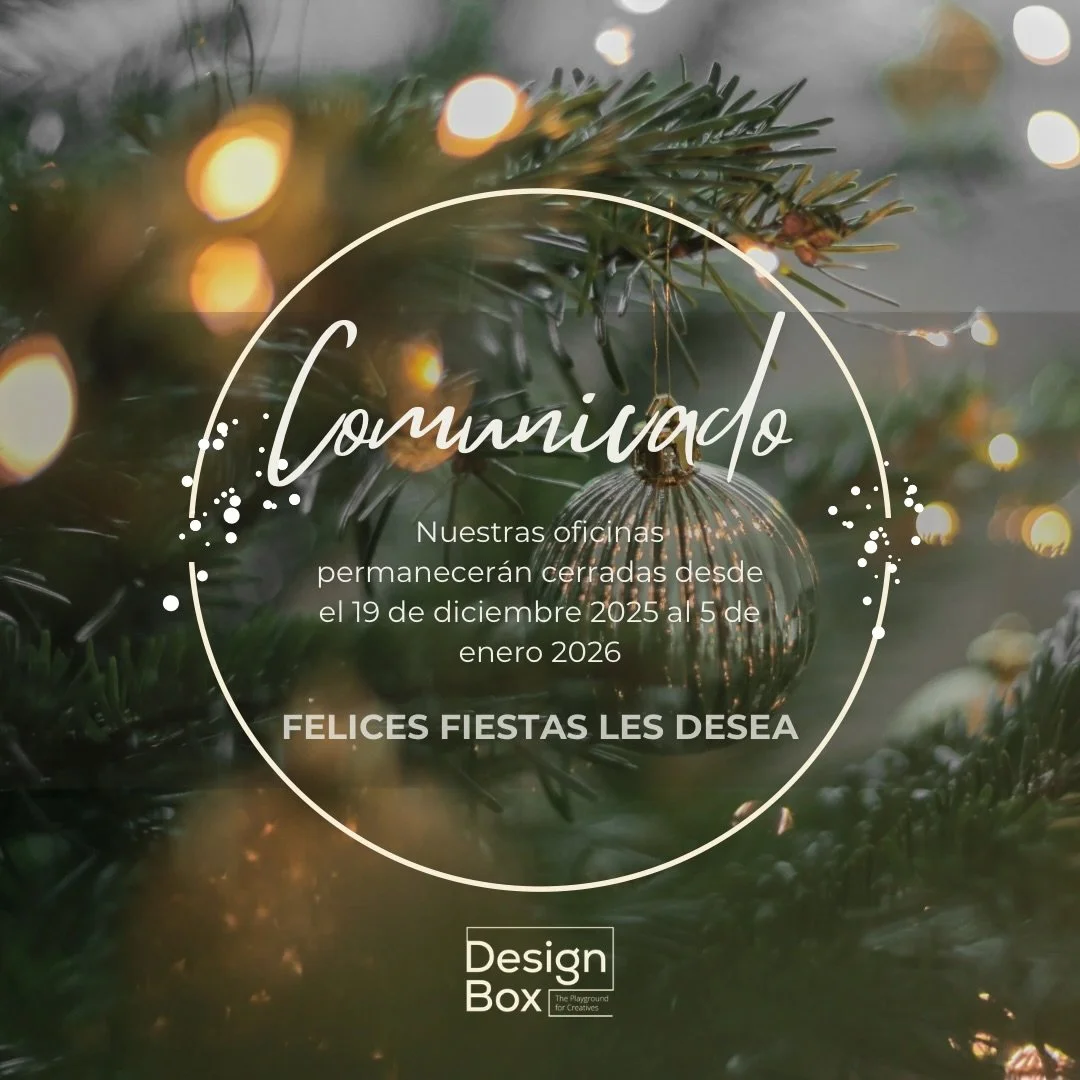 ✨ As we wrap up a wonderful year ✨

Design Box will be closed from December 19th to January 5th, 2026 as we take a short holiday break.

Thank you to all our clients for trusting us and being part of a year full of growth, creativity, and success.
We