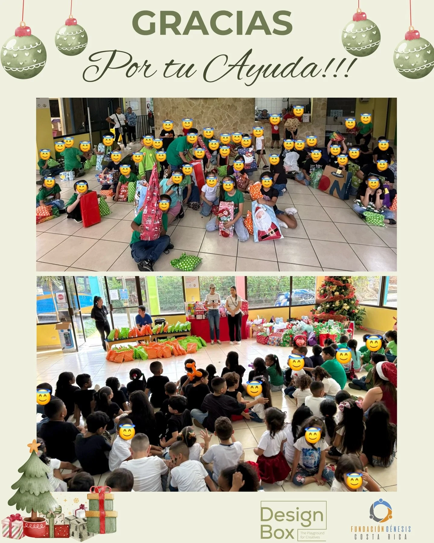Gracias a la solidaridad de tantas personas, logramos llevar alegr&iacute;a a 116 ni&ntilde;os de la Fundaci&oacute;n G&eacute;nesis: juegos, inflables, pinta caritas, pizzas, confites, regalos y un show que llen&oacute; de sonrisas el d&iacute;a ✨


