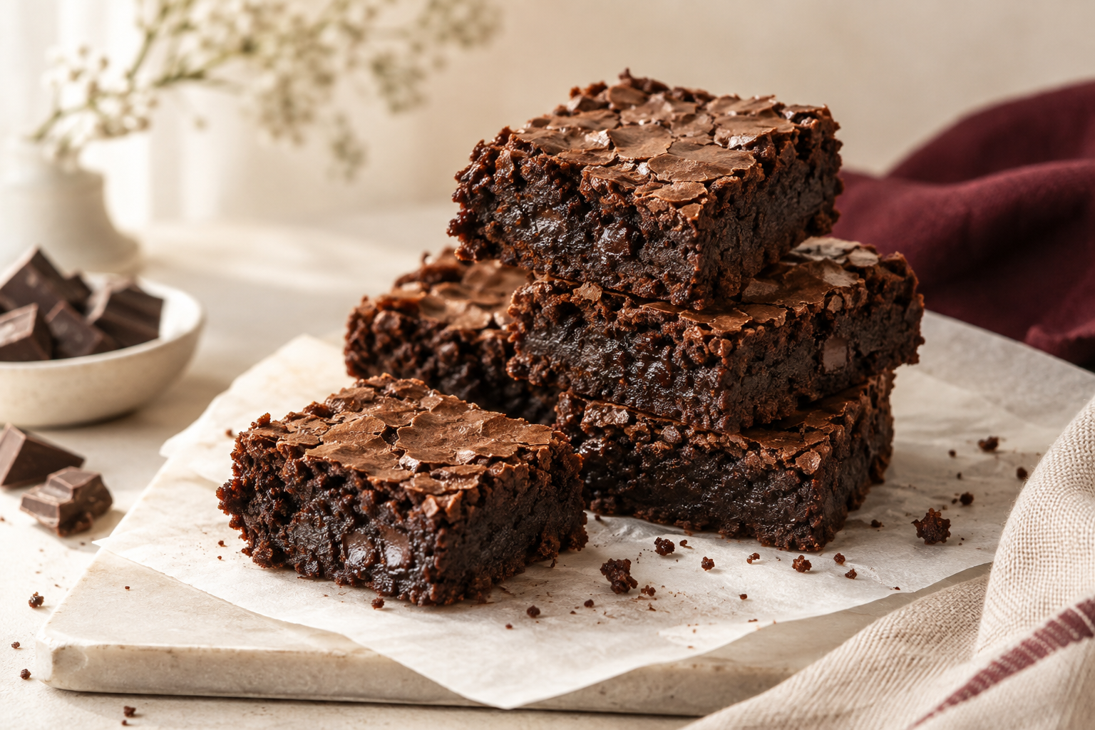 Brownies de chocolate
