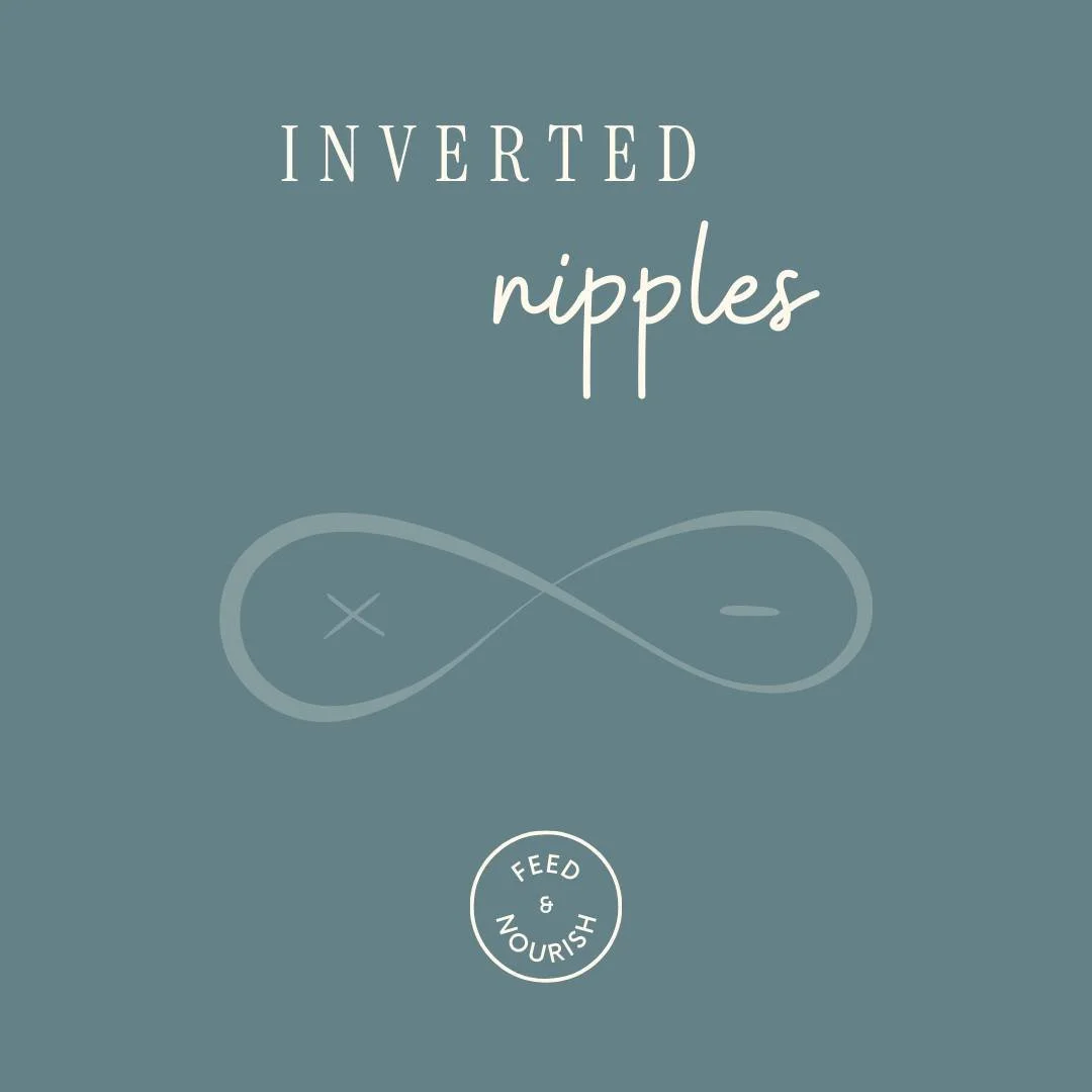 Can you breastfeed with inverted nipples?
Yes
Can there be challenges?
Sometimes

🔆What are they?
Some nipples are retracted or inverted inwards. Some can evert, some will evert due to pregnancy and breastfeeding and remain everted, some won&rsquo;t