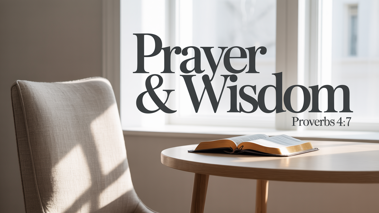 Prayer &amp; Wisdom