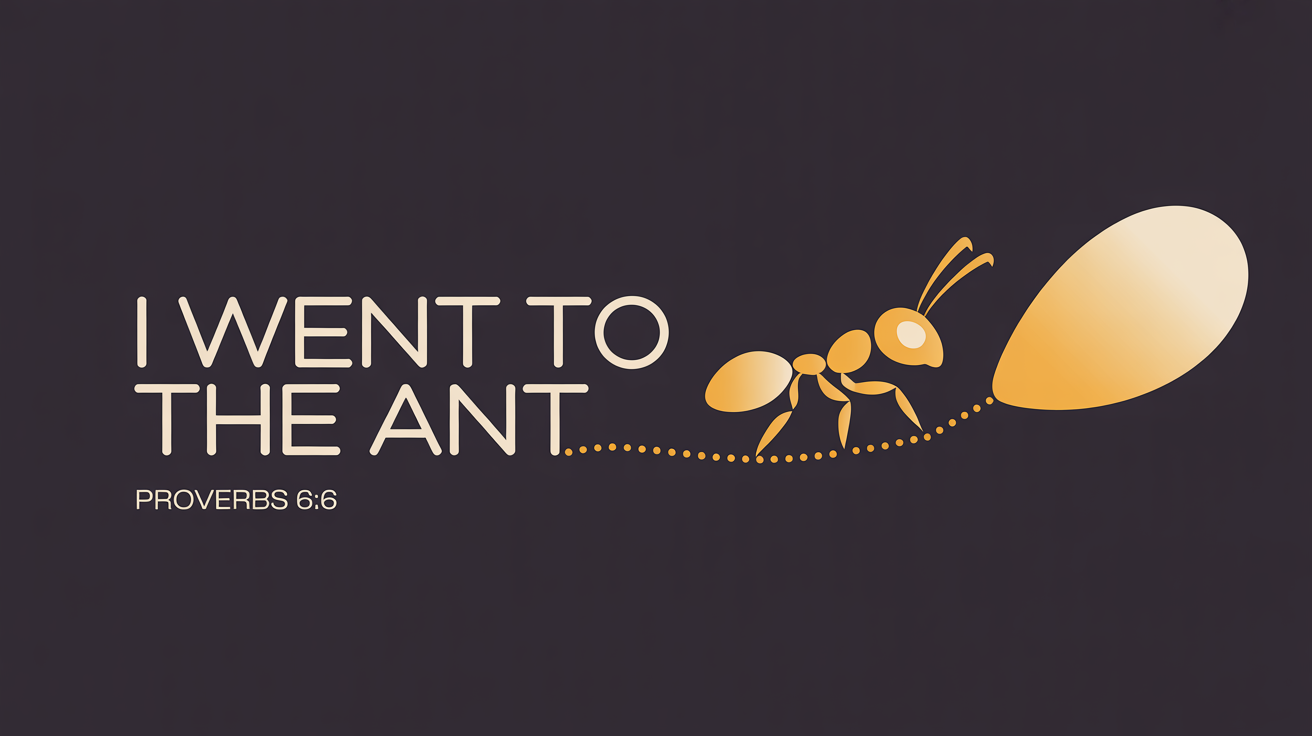 I Went To The Ant