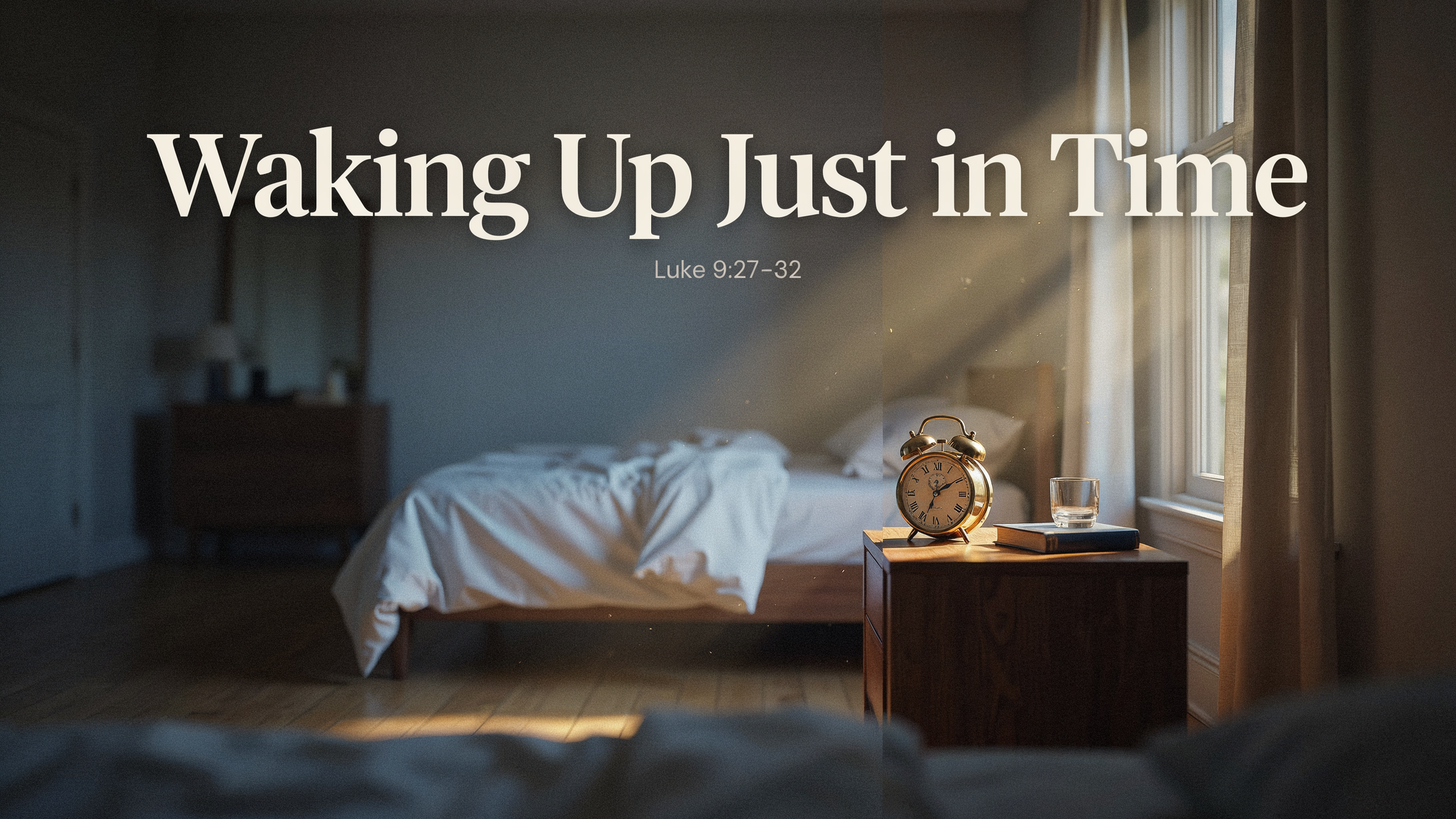 Waking Up Just in Time