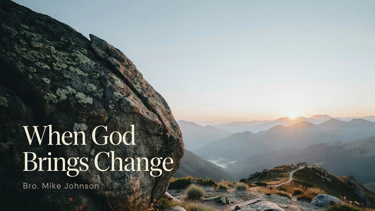 When God Brings Change