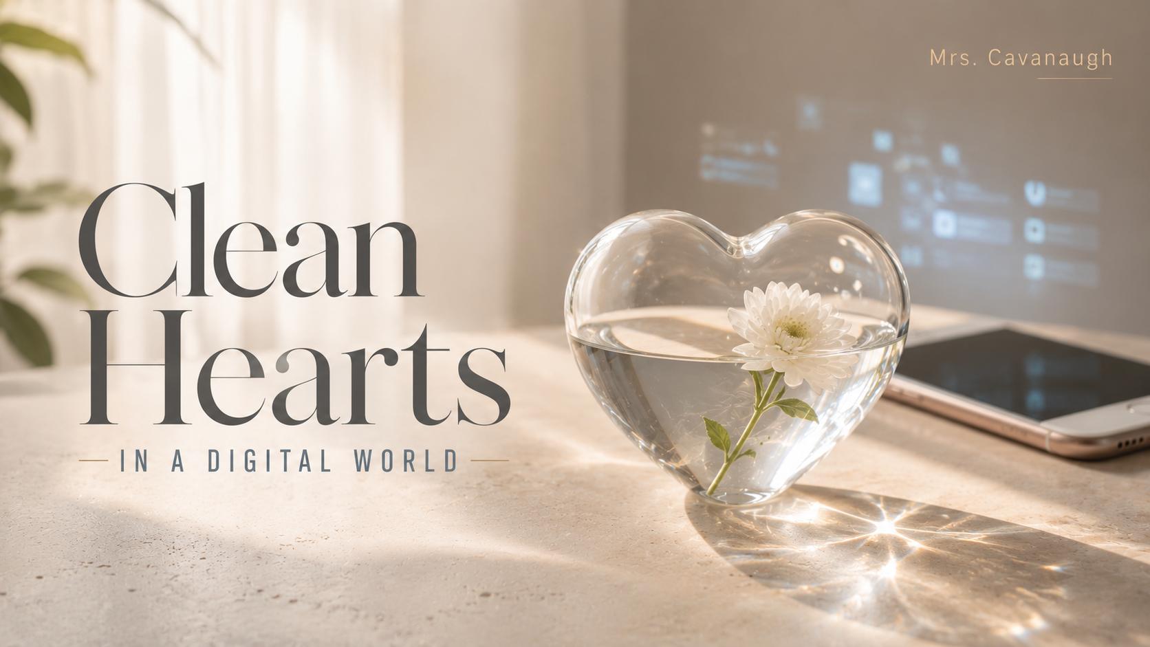 Ladies Session | Clean Hearts in a Digital World 