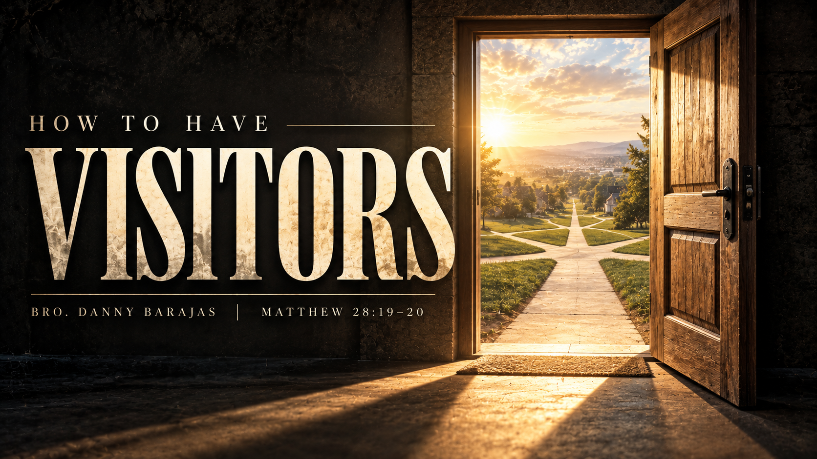 How To Have Visitors