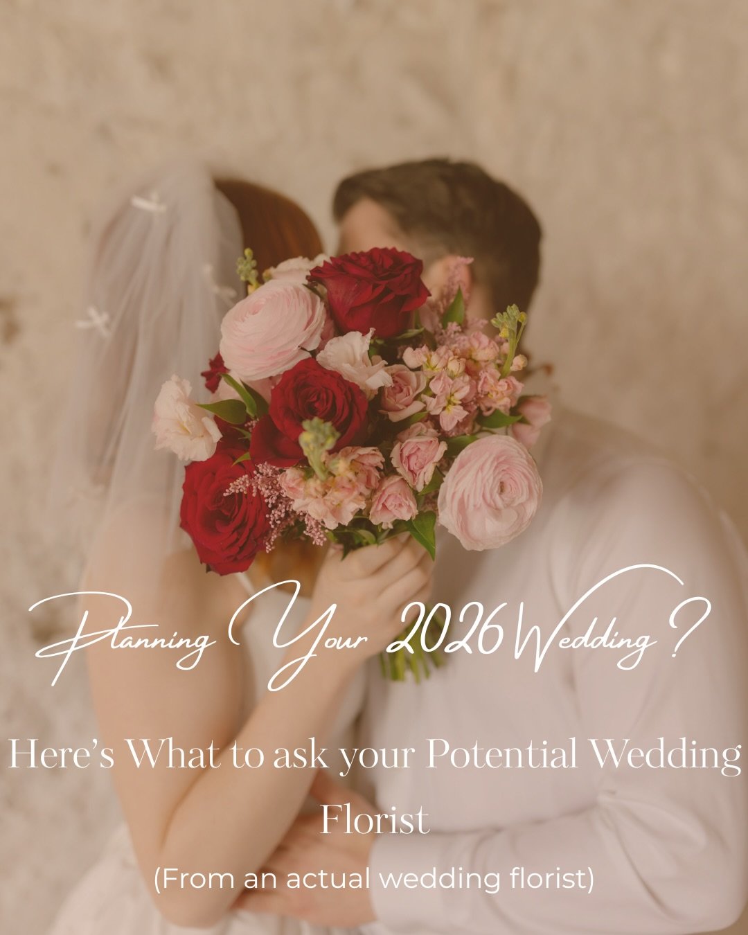 If you&rsquo;re planning a 2026 wedding, these are the questions you should be asking your florist 👀
&nbsp;&nbsp;&nbsp;&nbsp;1.&nbsp;&nbsp;&nbsp;&nbsp;Can we use seasonal or local flowers?
&nbsp;&nbsp;&nbsp;&nbsp;2.&nbsp;&nbsp;&nbsp;&nbsp;How do we 