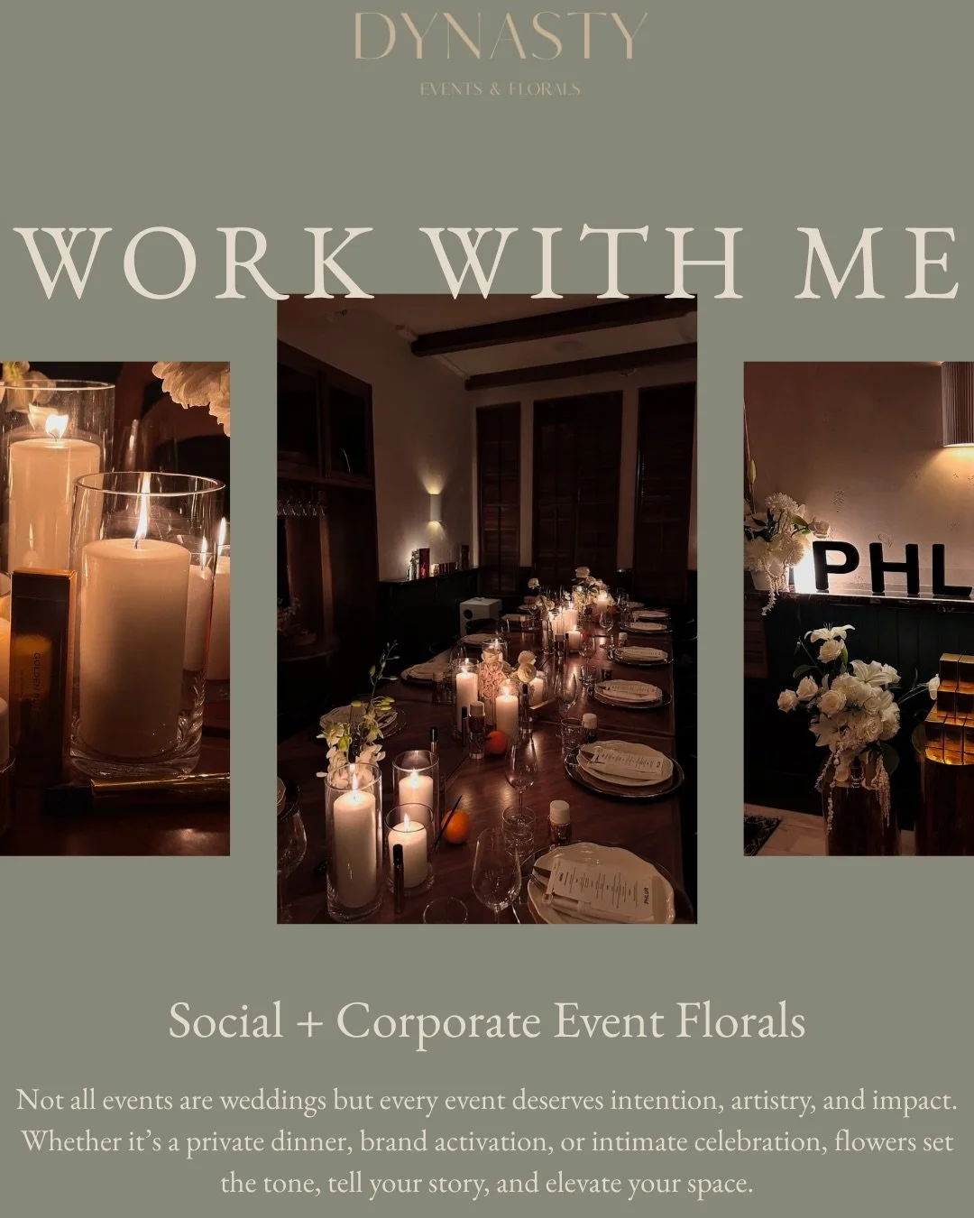 Florals aren&rsquo;t an accessory, they shape atmosphere, movement, and memory.

If you&rsquo;re seeking a wedding that feels cohesive and intentional, design isn&rsquo;t optional.

It&rsquo;s the anchor.

Accepting select 2026&ndash;2027 corporate a