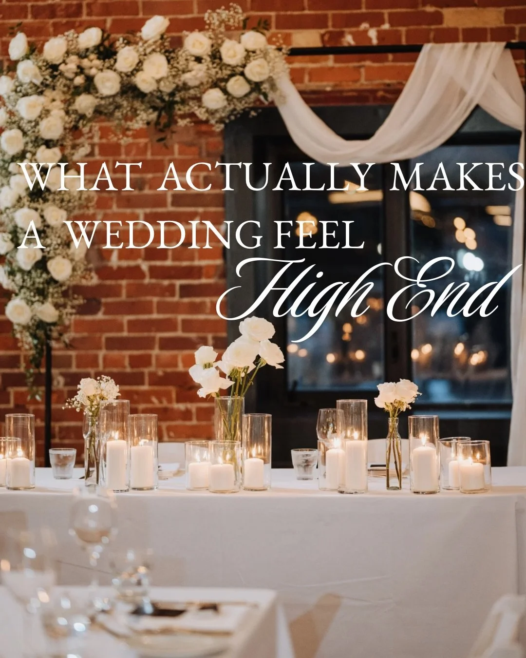High-end weddings don&rsquo;t happen by accident.

They&rsquo;re designed.

Luxury isn&rsquo;t excess.
It&rsquo;s cohesion, scale, and restraint working together.

Florals are central to that equation.
Minimum investment: $5,000.

2026 couples ready 