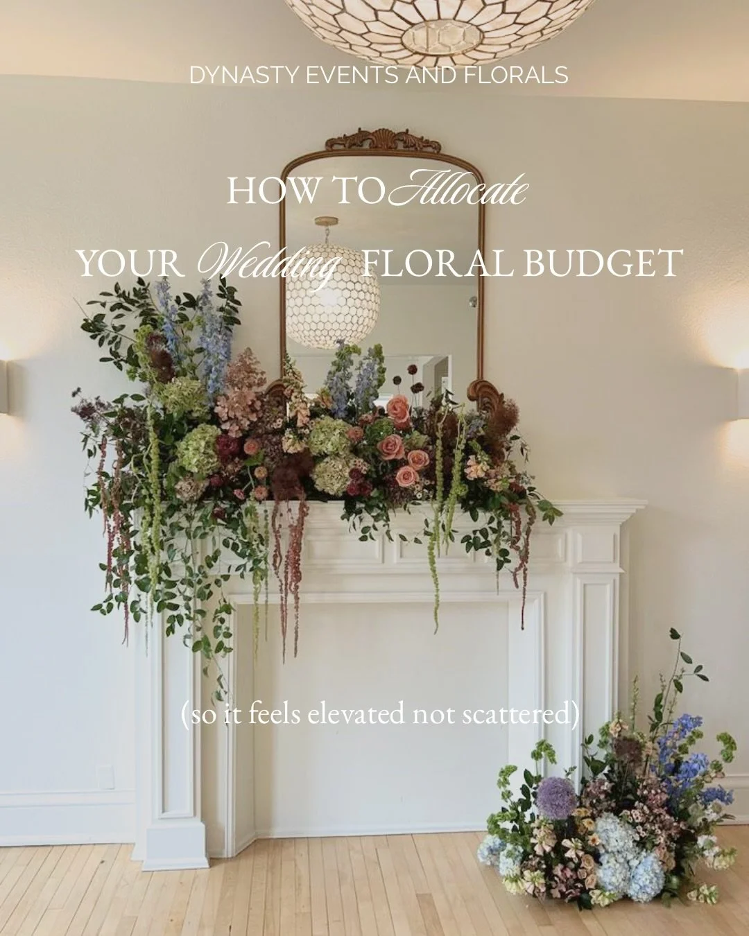 One of the biggest shifts I guide my clients through is moving away from &ldquo;even distribution&rdquo; thinking.

When your floral budget is used intentionally, you don&rsquo;t need more. You need better placement.

This is how we create weddings t