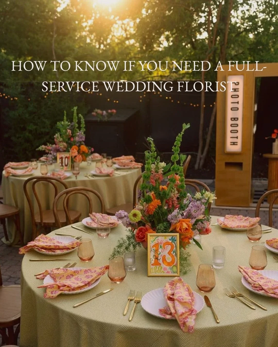 Choosing between &agrave; la carte florals and a full-service wedding florist in Toronto comes down to what kind of experience you want.

If your goal is: &bull; a cohesive, design-led wedding &bull; a seamless planning process &bull; and a space tha