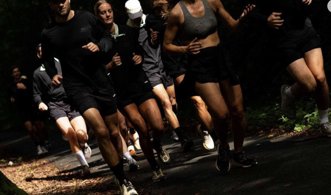 Running in a group or alone