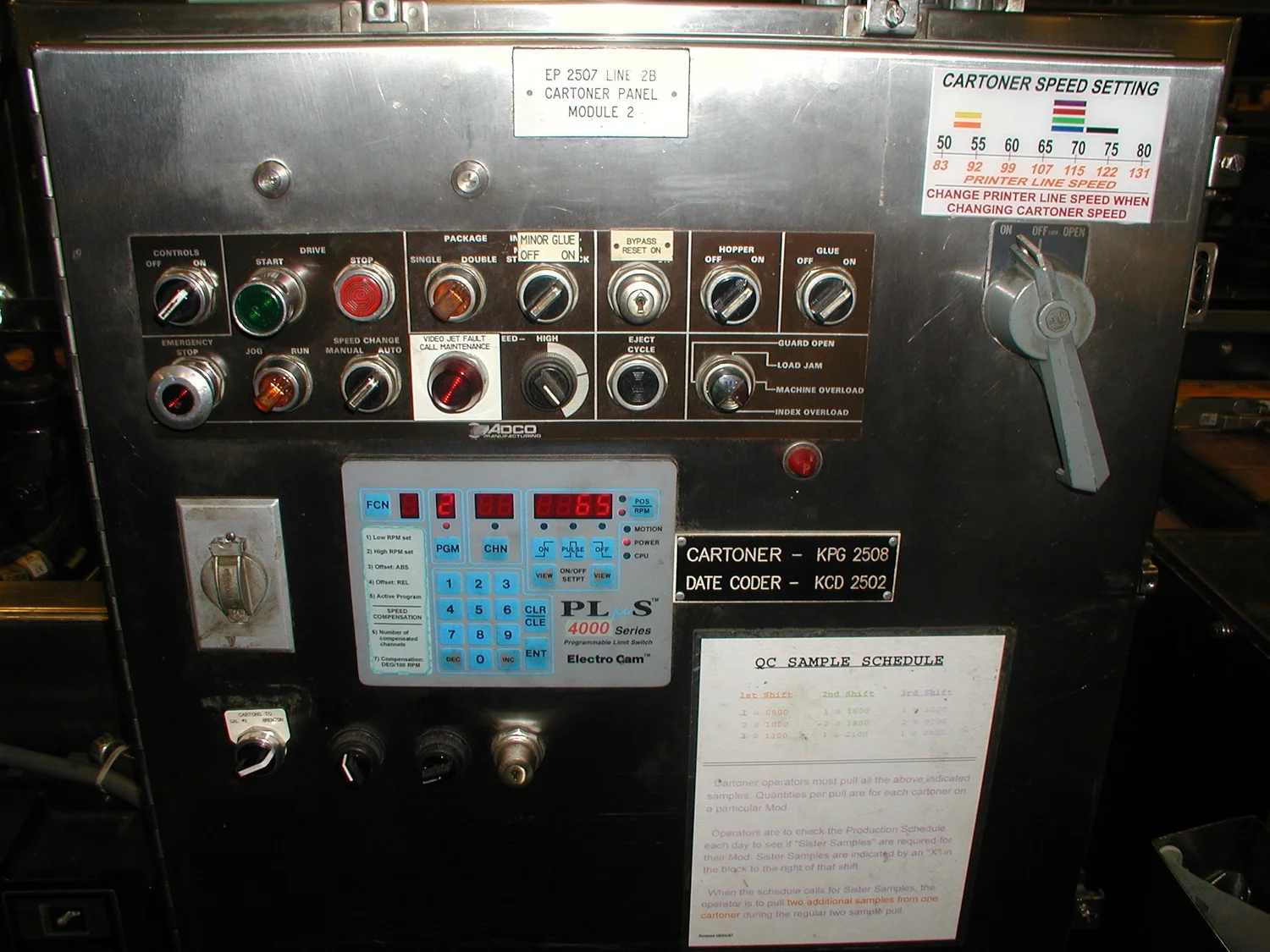 Machine Controls Upgrade - Old 1