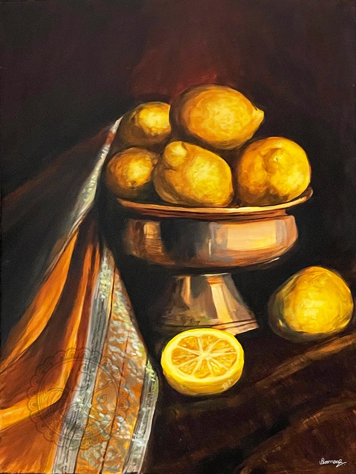 Lemons still life