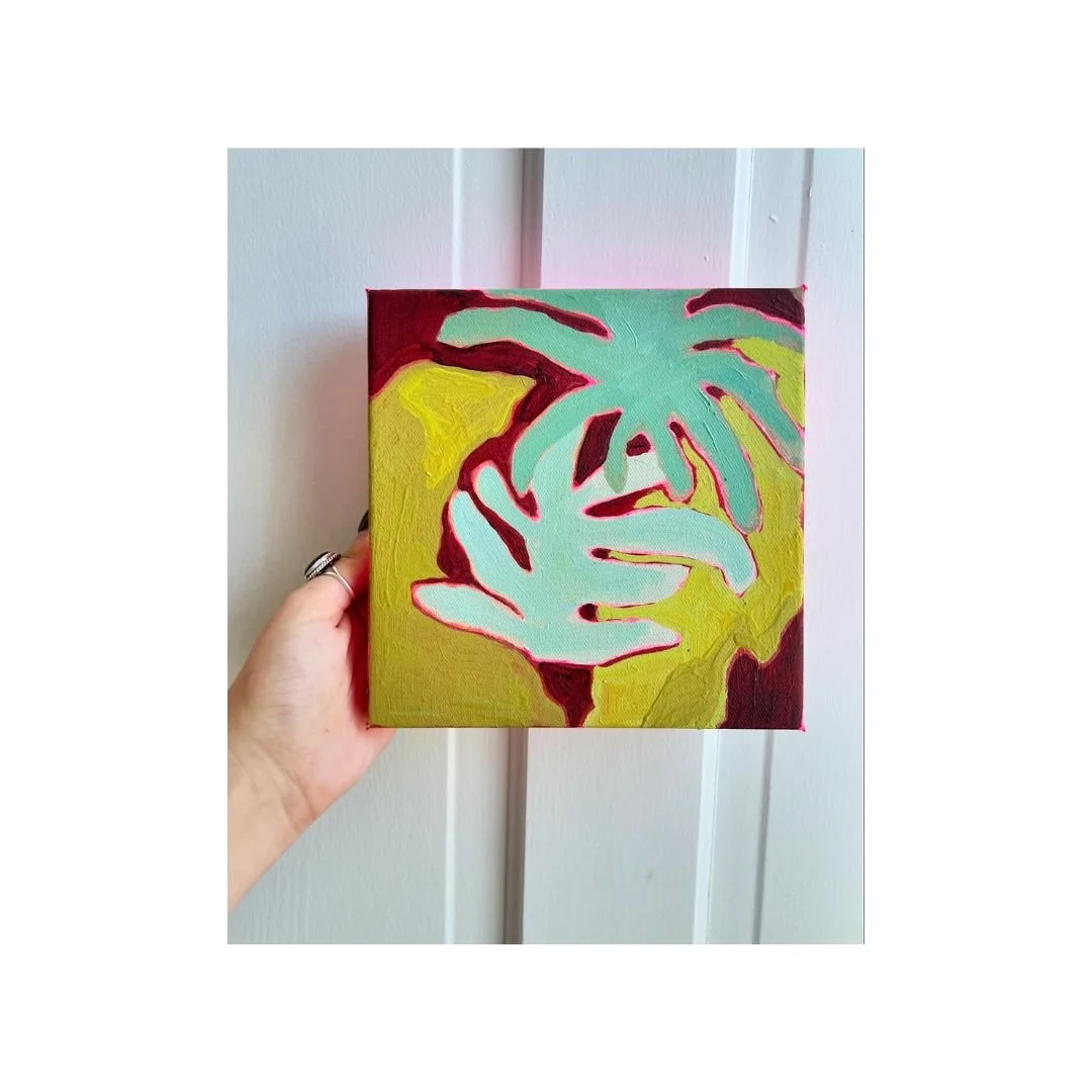 ferns 1, 8"x8", 2024