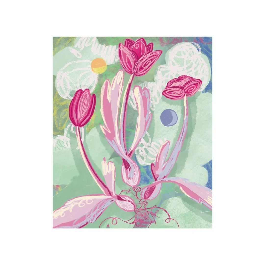 IN A TULIP BLOOM, design concept, 2024