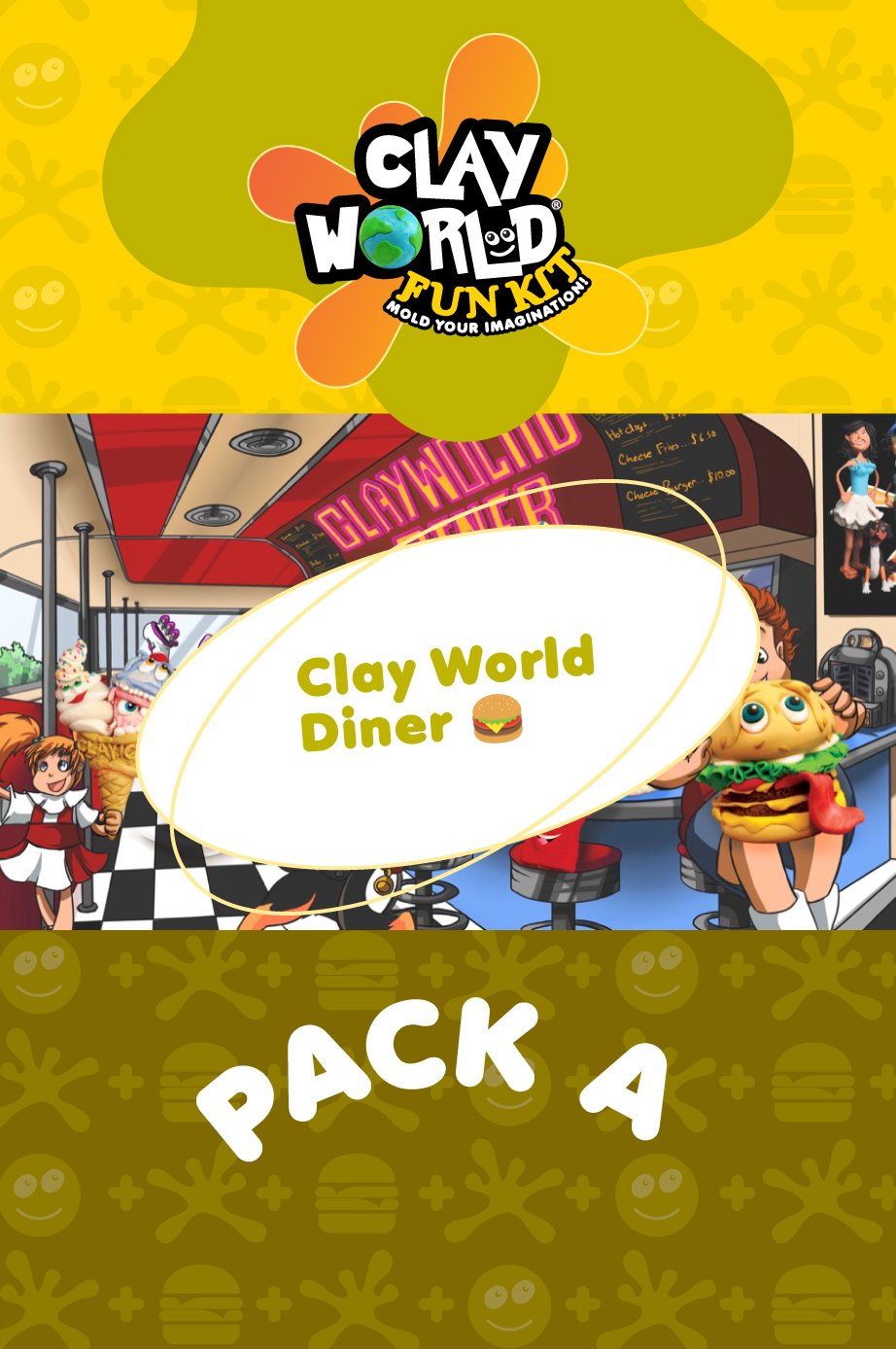 Clay World Diner (Pack A)