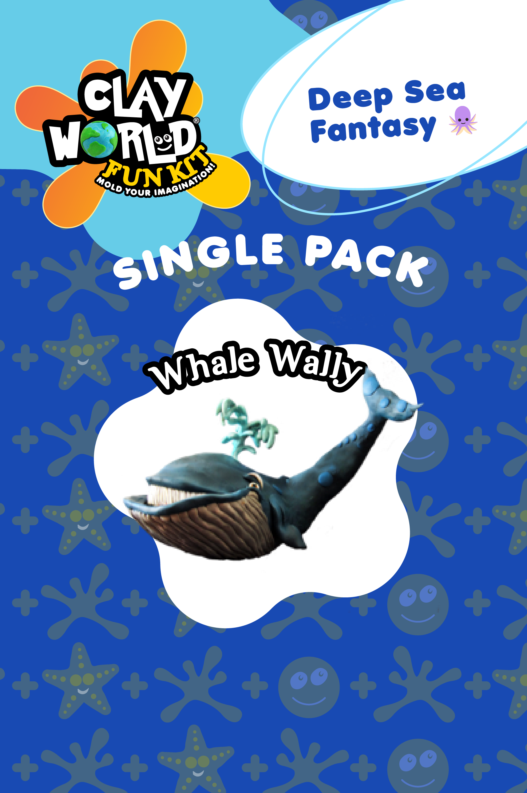 Deep Sea Fantasy (Single Pack) Whale Wally